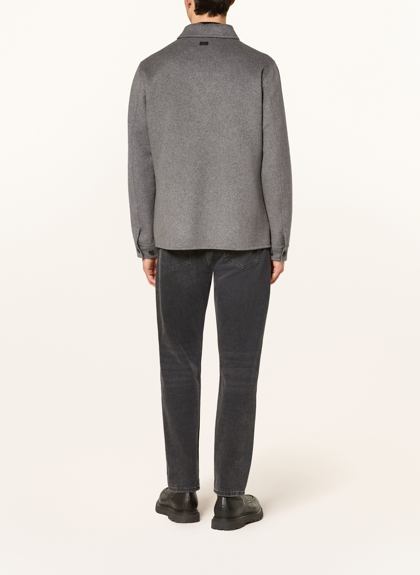 MILESTONE Overjacket MSPRESCOT: GRAU