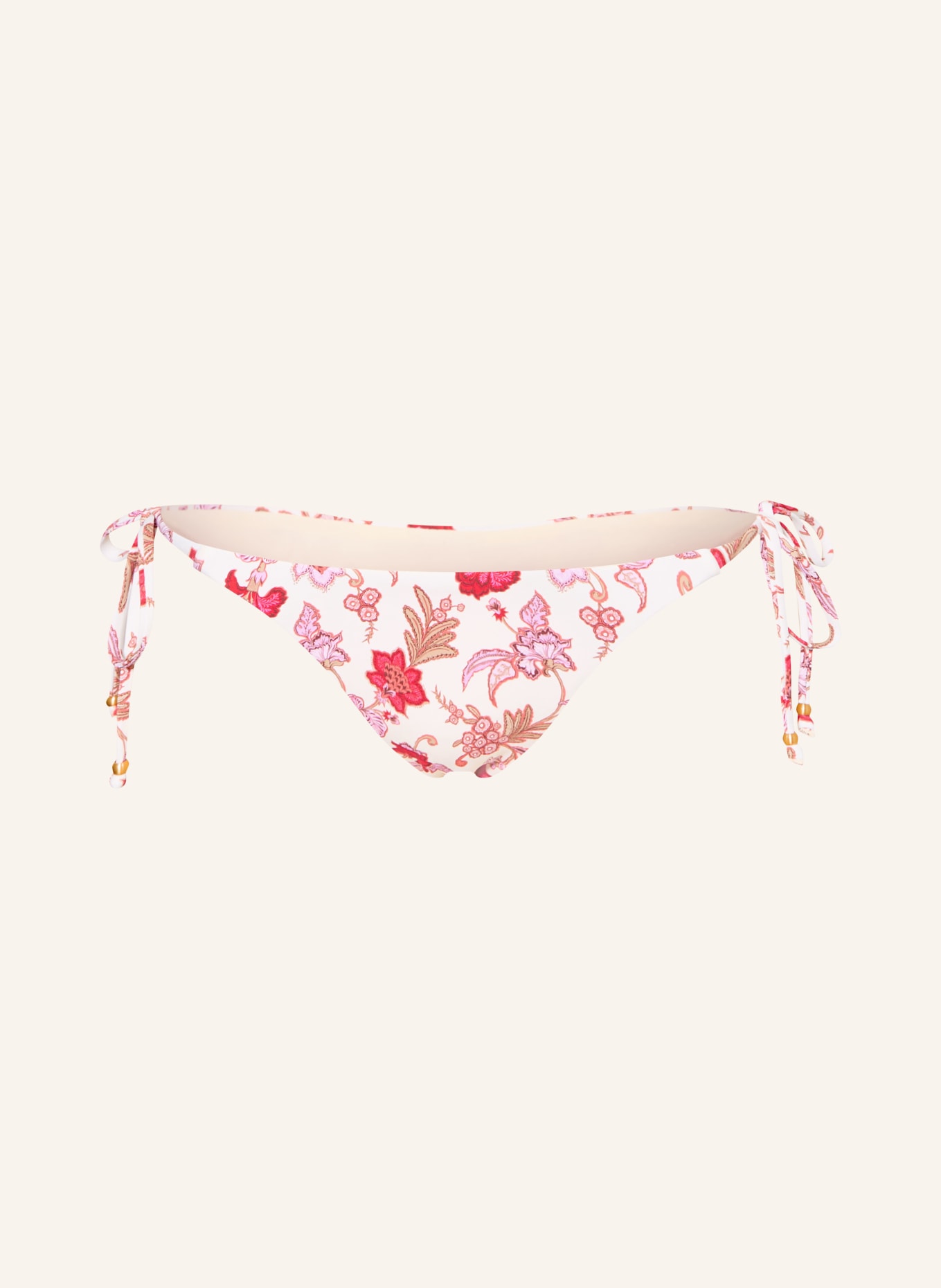 SEAFOLLY Brazilské bikinové kalhotky SUMMER CHINTZ: REŽNÁ / SVĚTLE FIALOVÁ / RŮŽOVÁ