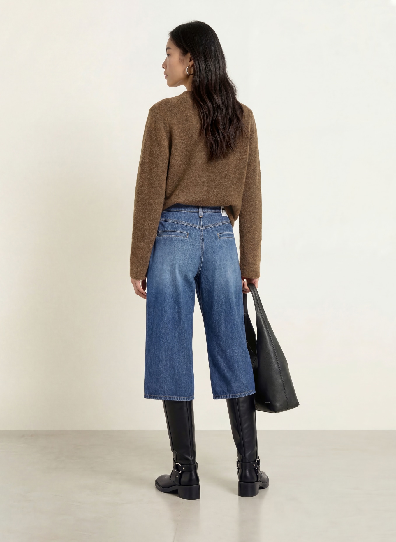 SELECTED Pullover: BRAUN