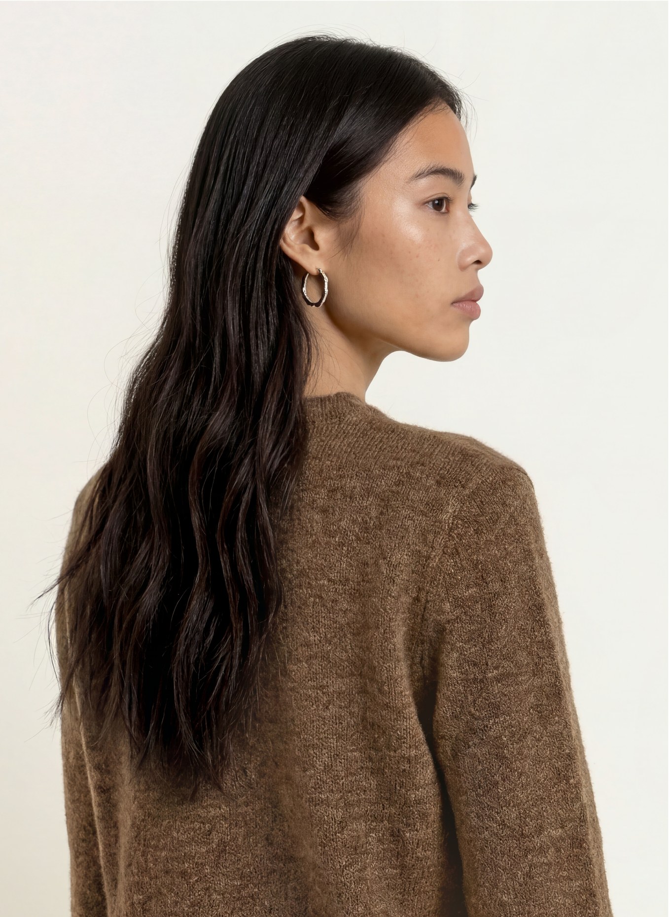 SELECTED Pullover: BRAUN