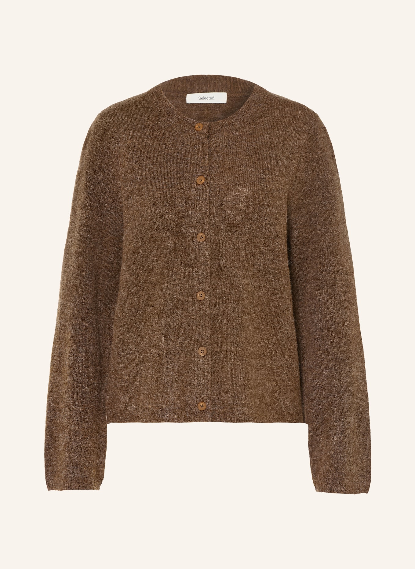 SELECTED Gilet: MARRON