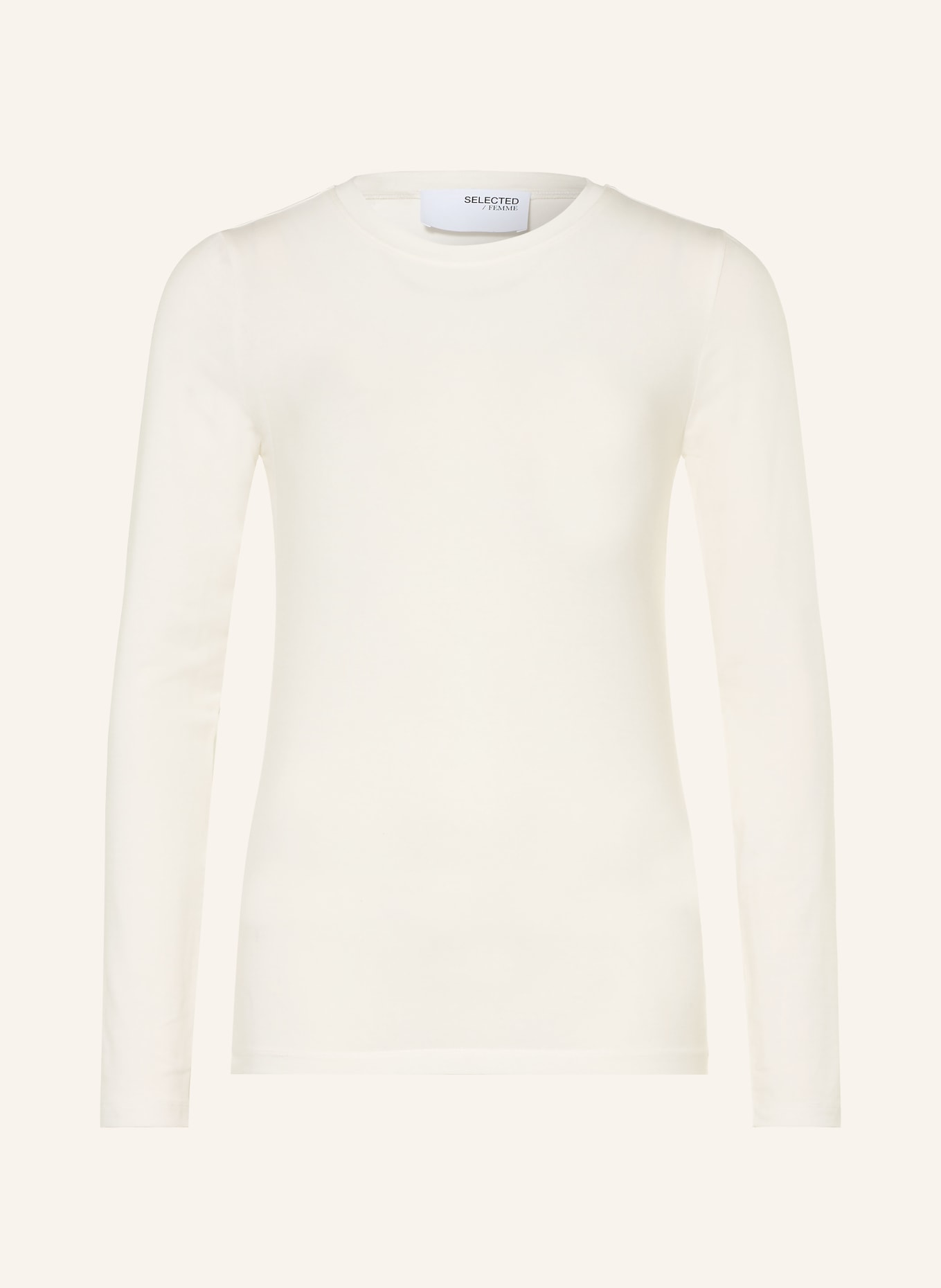 SELECTED Longsleeve: WEISS