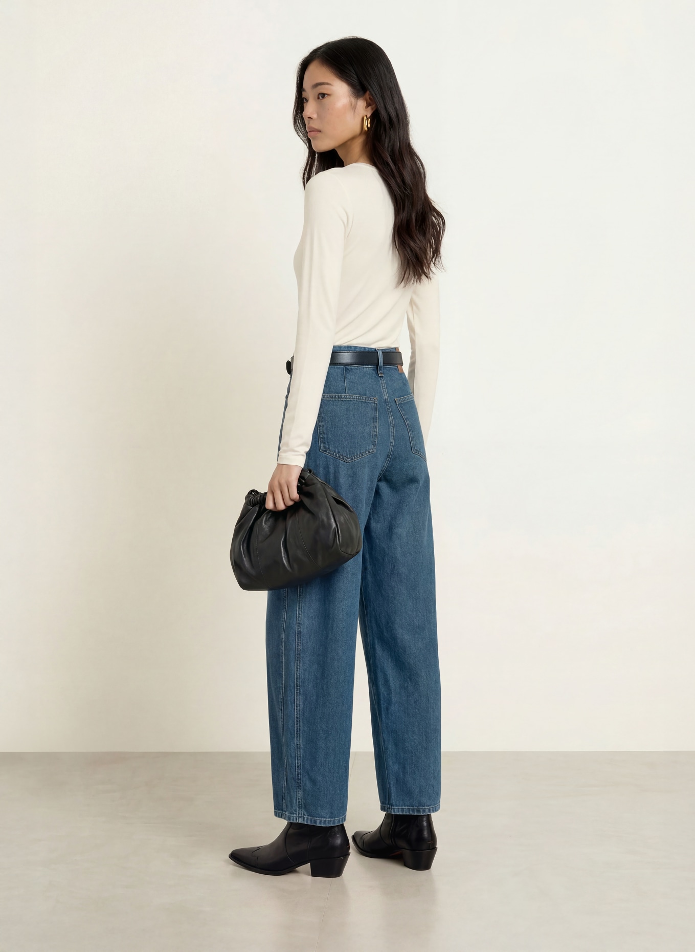 SELECTED Longsleeve: WEISS
