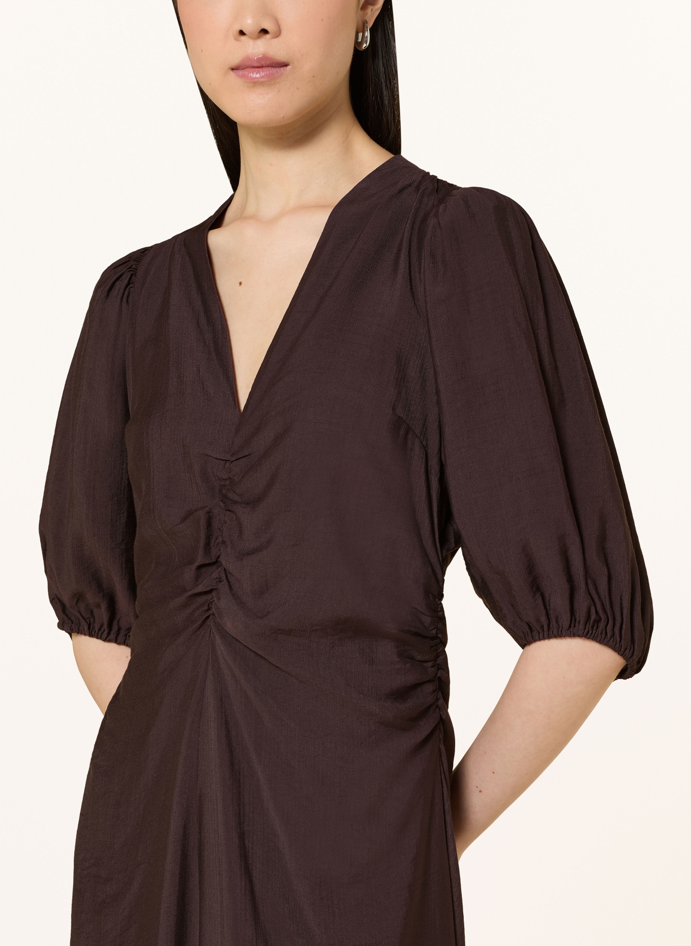 co'couture HERACC Dress: DARK BROWN