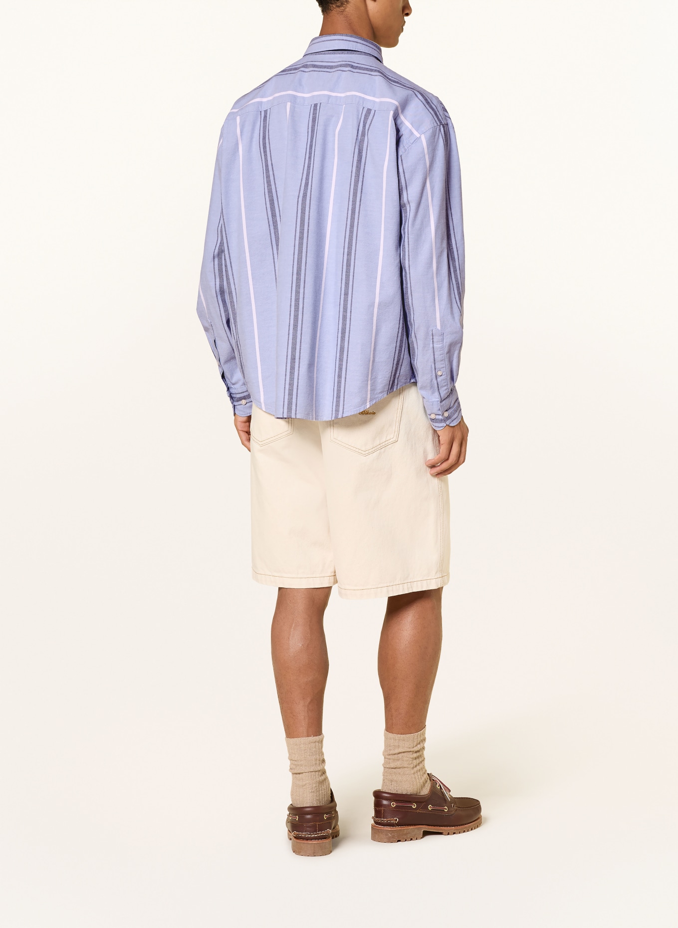 BLKVIS Hemd Comfort Fit: HELLBLAU / DUNKELGRAU / WEISS