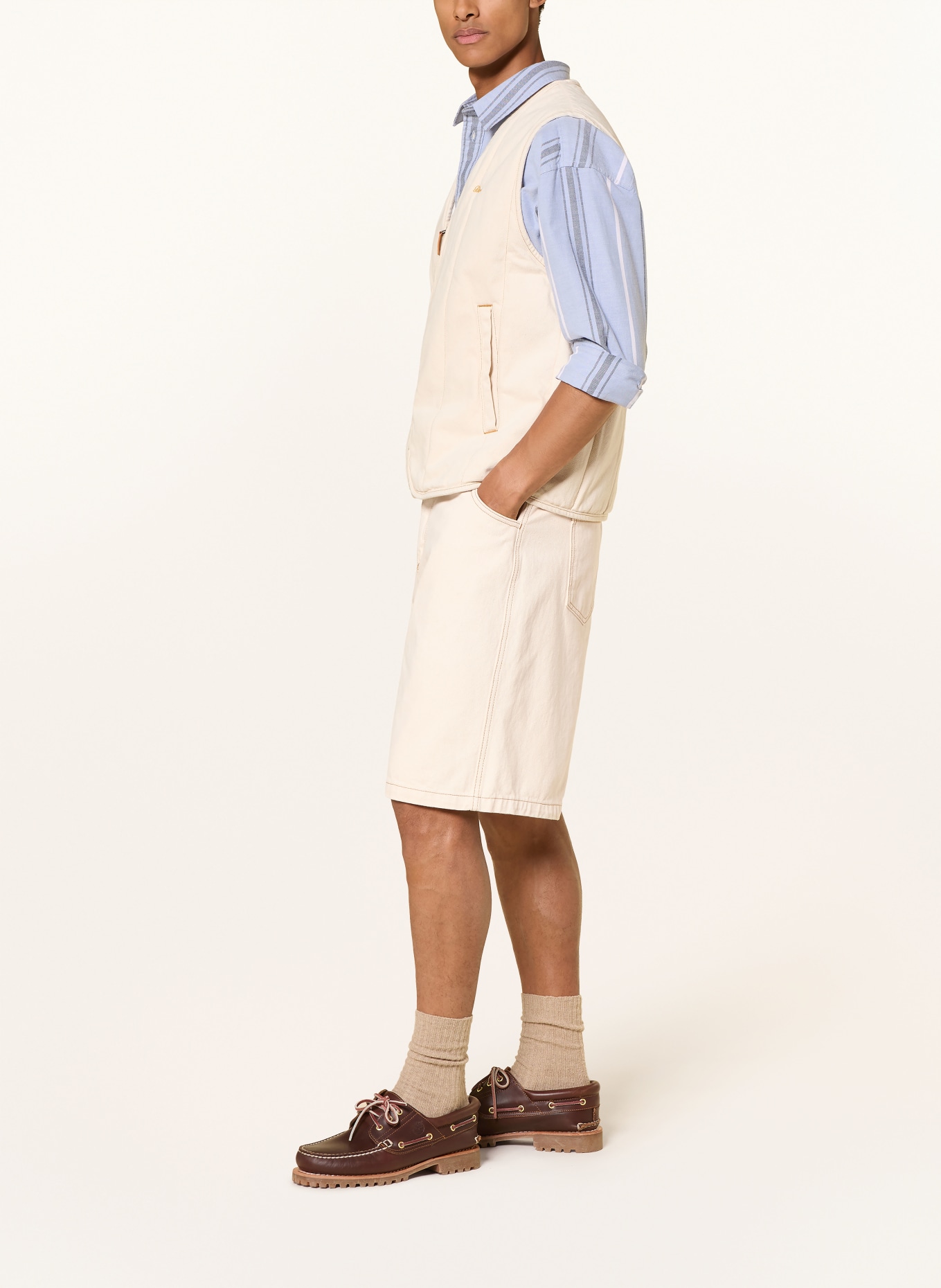 BLKVIS Jeansshorts: ECRU