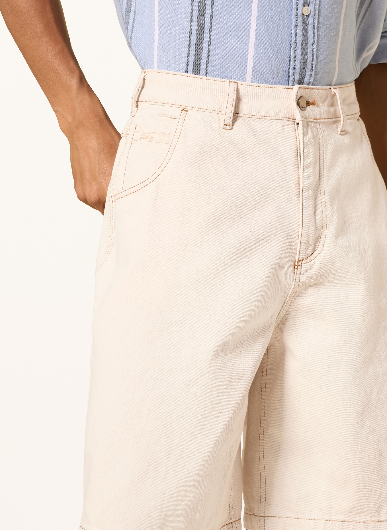 BLKVIS Jeansshorts: ECRU