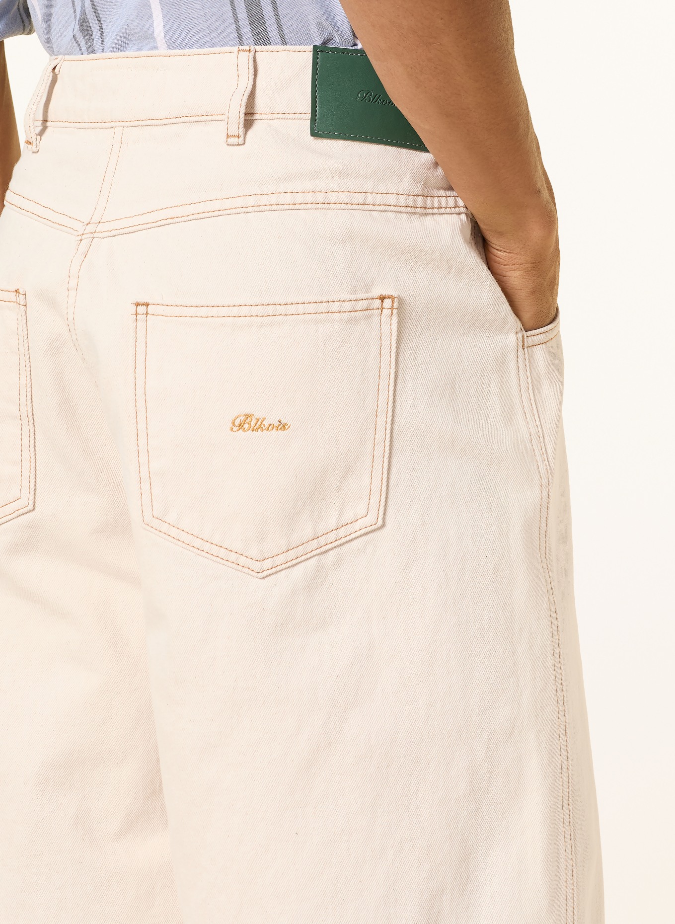 BLKVIS Jeansshorts: ECRU