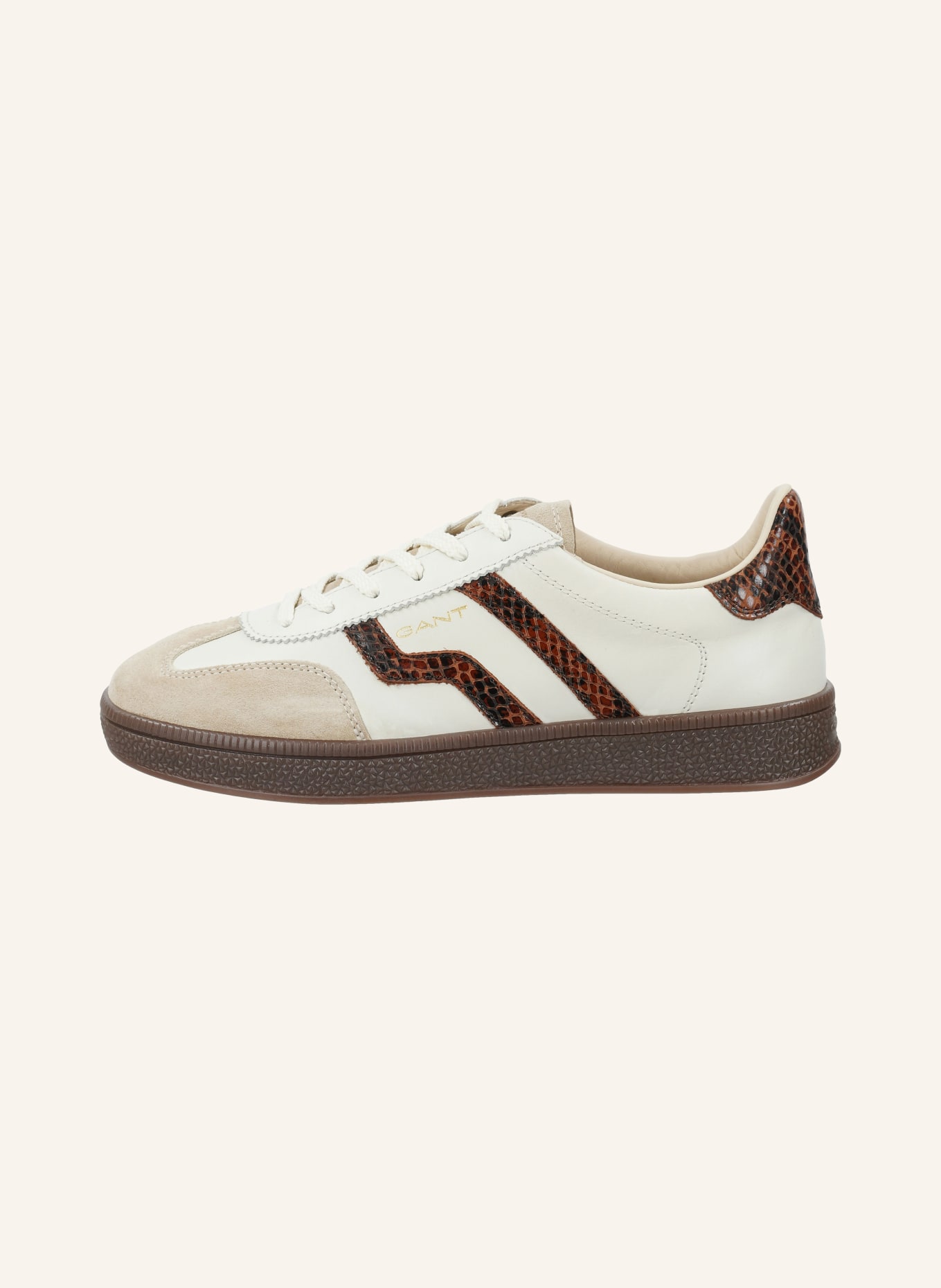 GANT Sneakers CUZIMA: WIT / BRUIN / BEIGE
