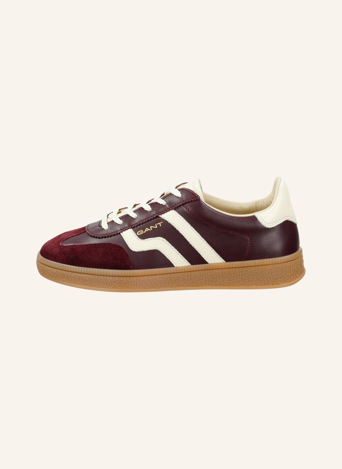 GANT Sneakers CUZIMA: DONKERROOD / CRÈME