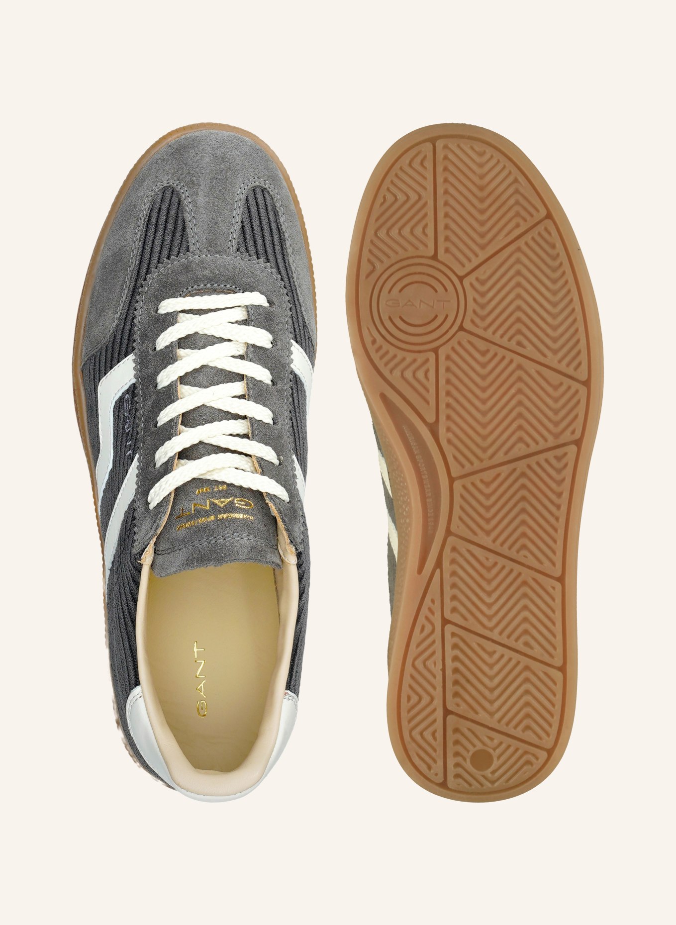 GANT Sneakers CUZIMA: DONKERGRIJS / WIT