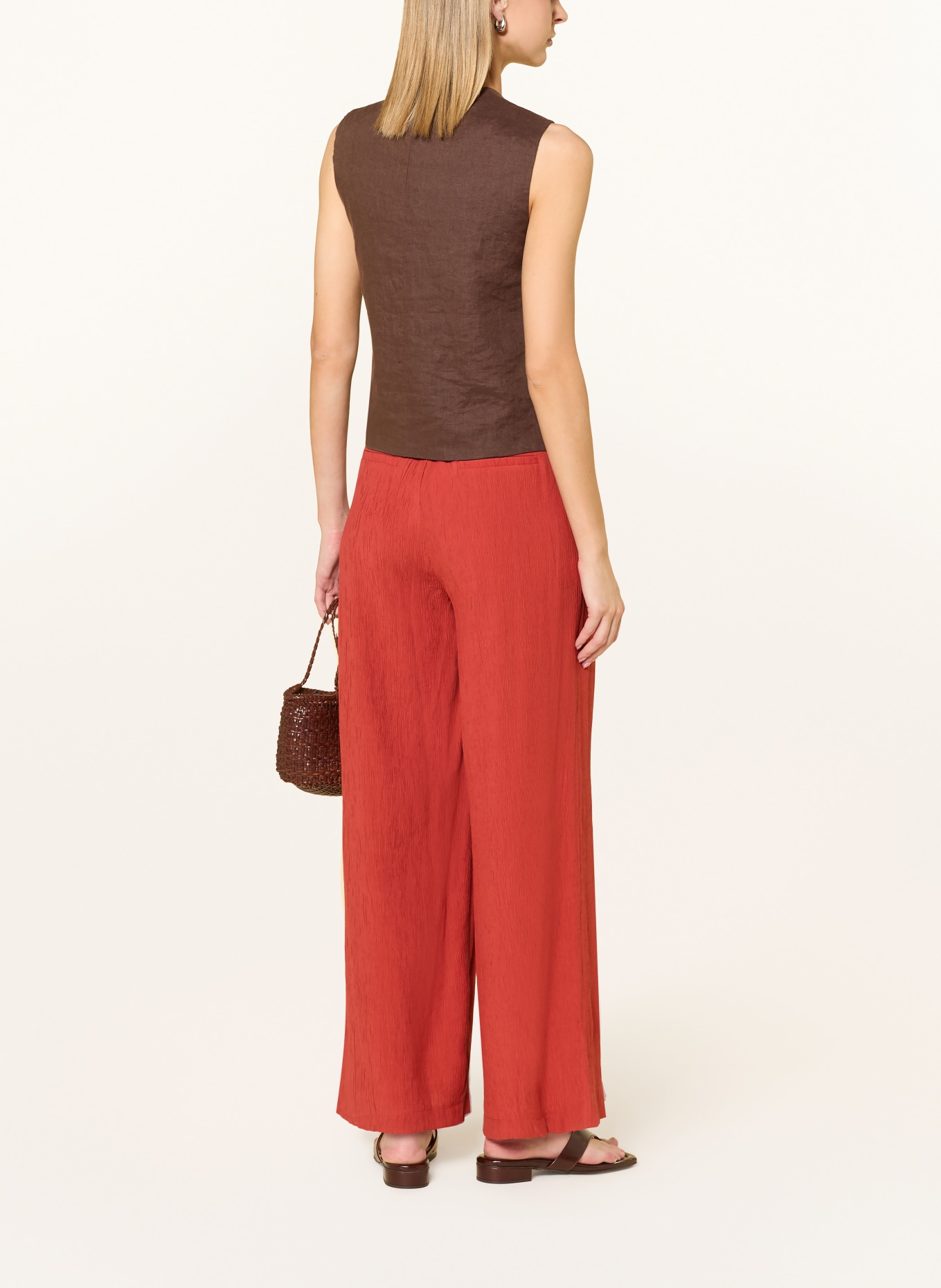 BETTY&CO Wide-leg trousers: RED
