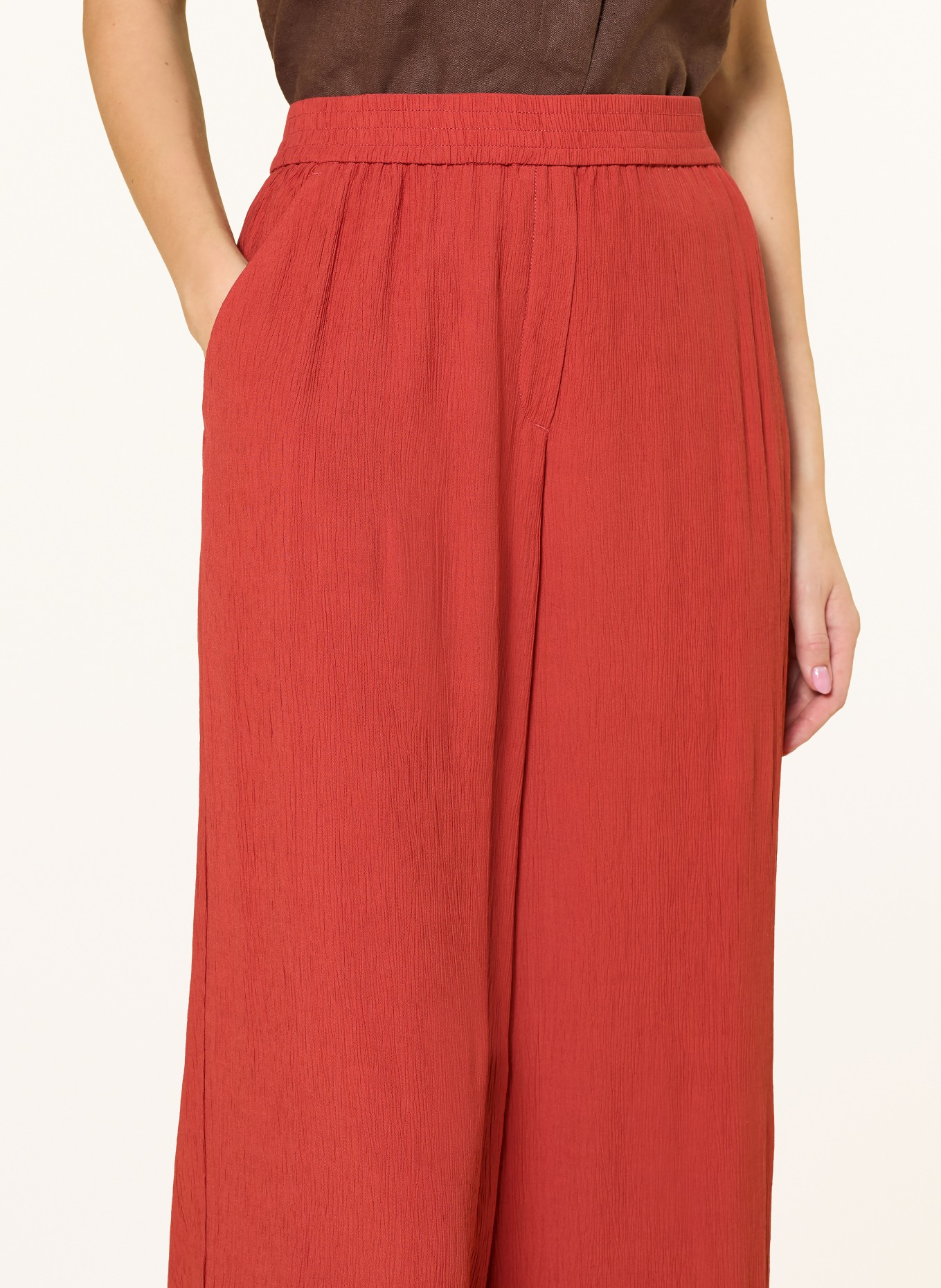 BETTY&CO Wide-leg trousers: RED
