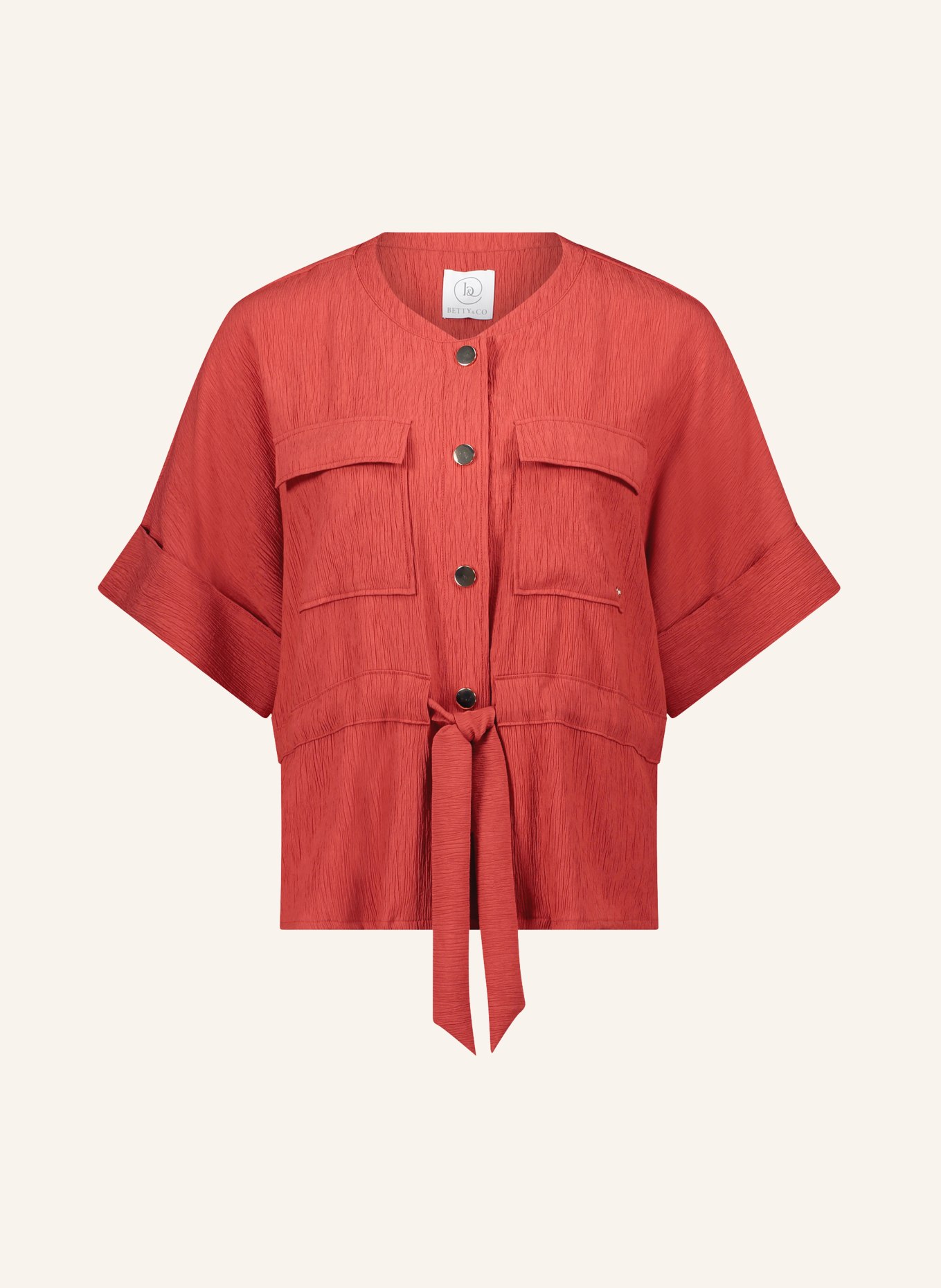 BETTY&CO Bluse: DUNKELORANGE