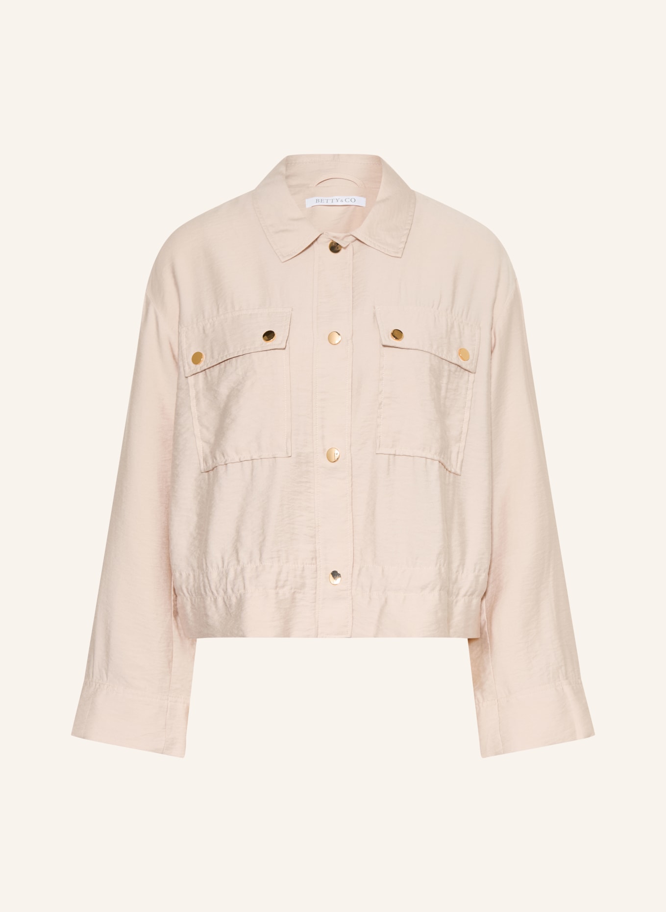 BETTY&CO Kastenjacke: BEIGE