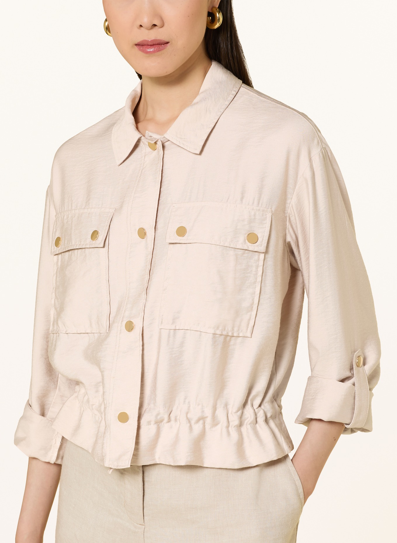 BETTY&CO Kastenjacke: BEIGE