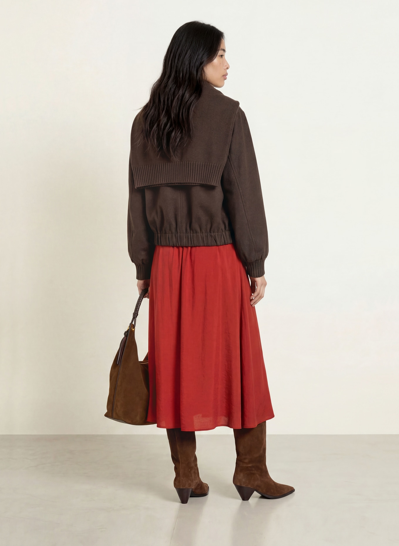 MORE & MORE Skirt: RED