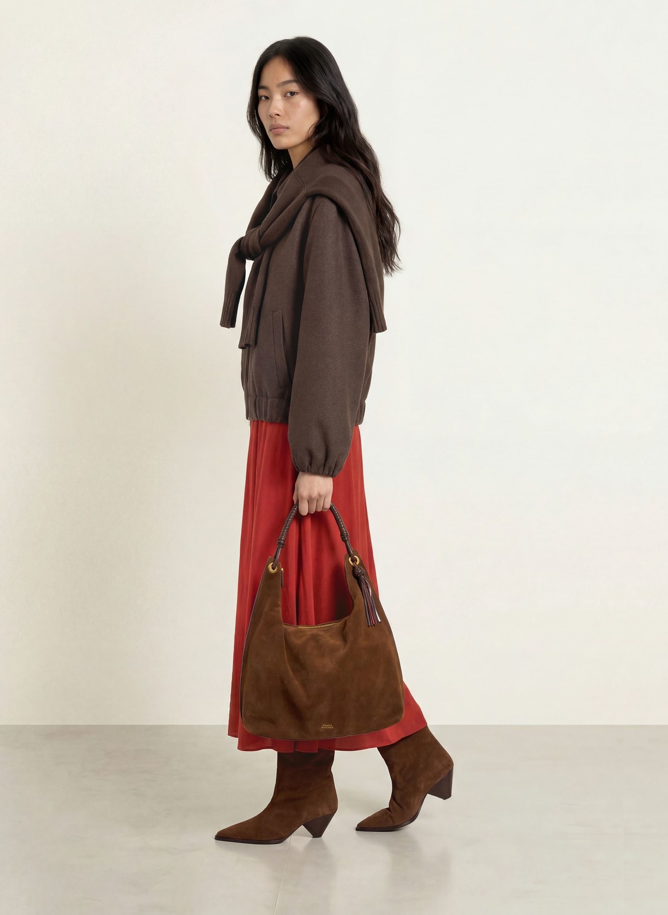 MORE & MORE Skirt: RED