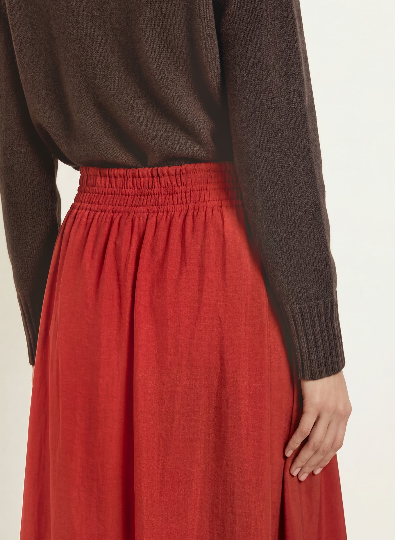 MORE & MORE Skirt: RED