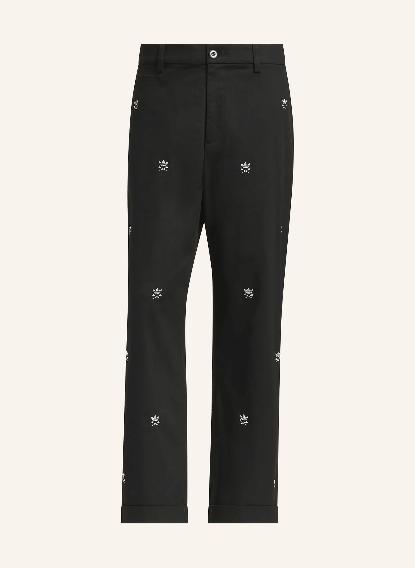 adidas Originals Golfhose ORIGINALS Loose Fit: SCHWARZ / GRÜN / WEISS