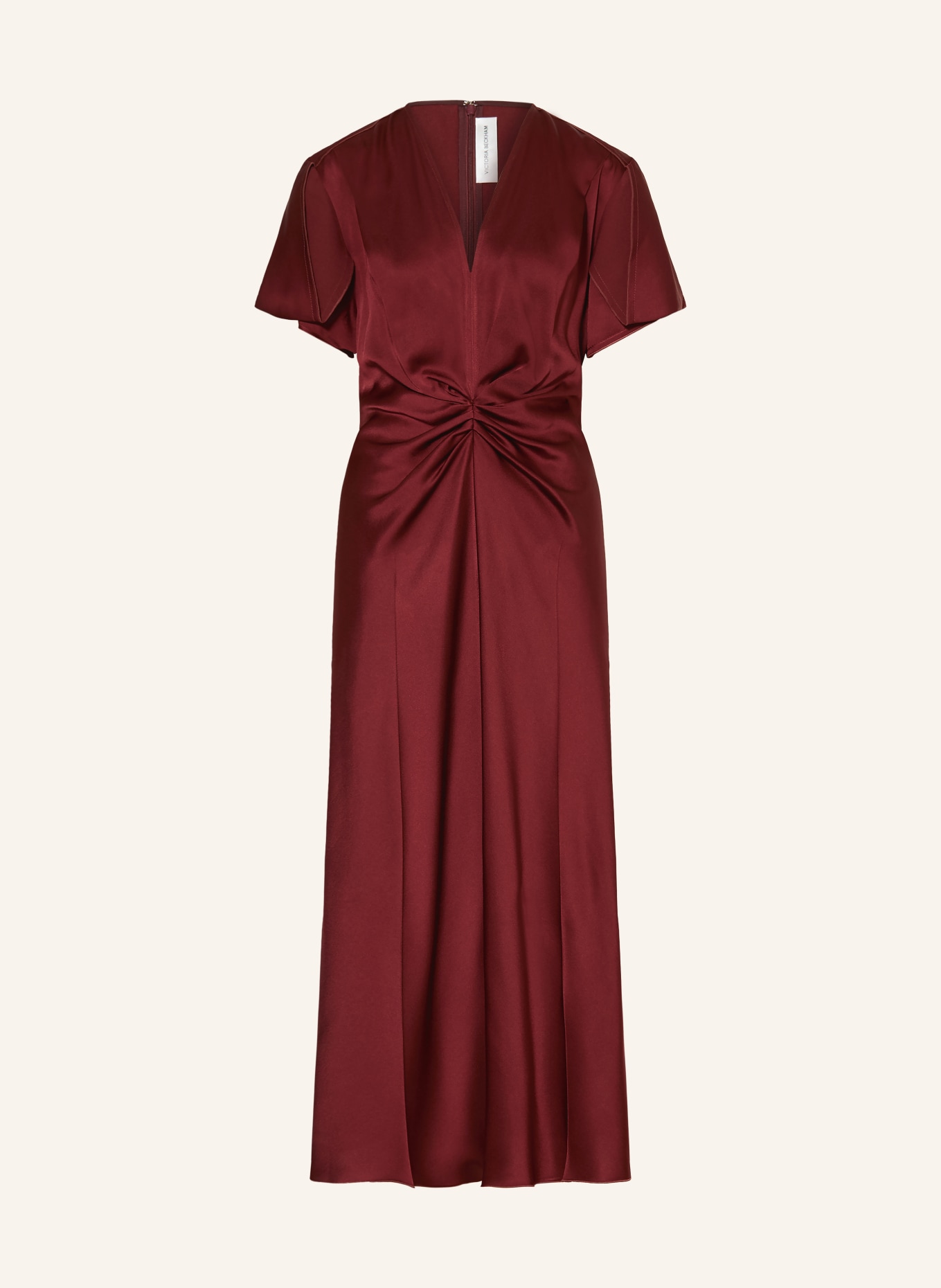 VICTORIA BECKHAM Cocktailkleid EVE: DUNKELROT