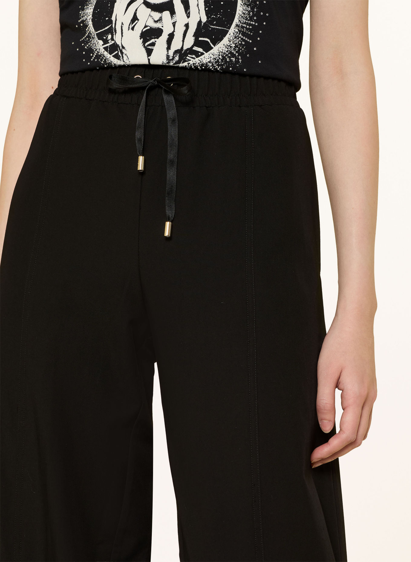 LIU JO Hose im Jogging-Stil: SCHWARZ