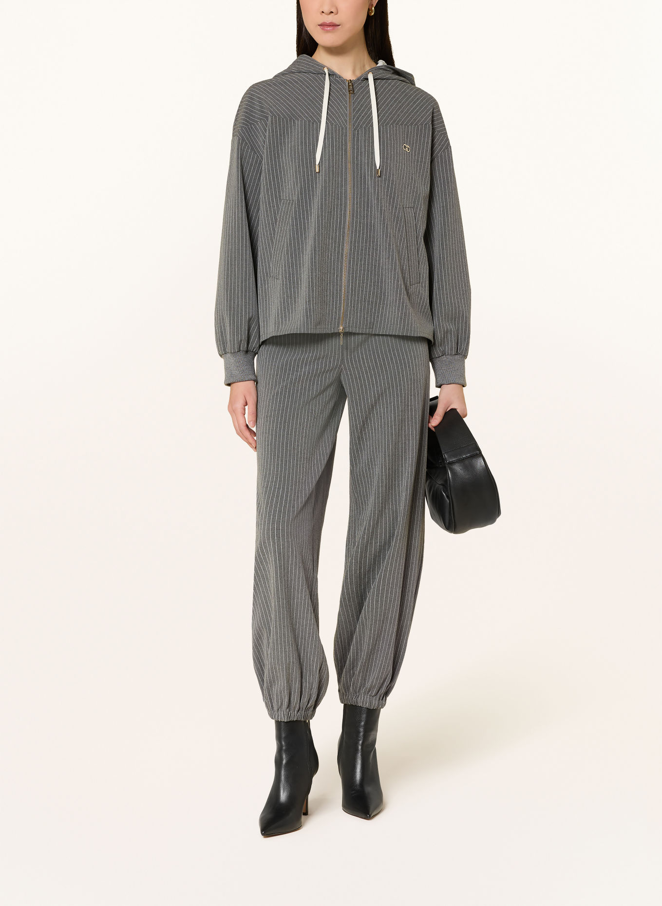 LIU JO Jacke: GRAU / WEISS