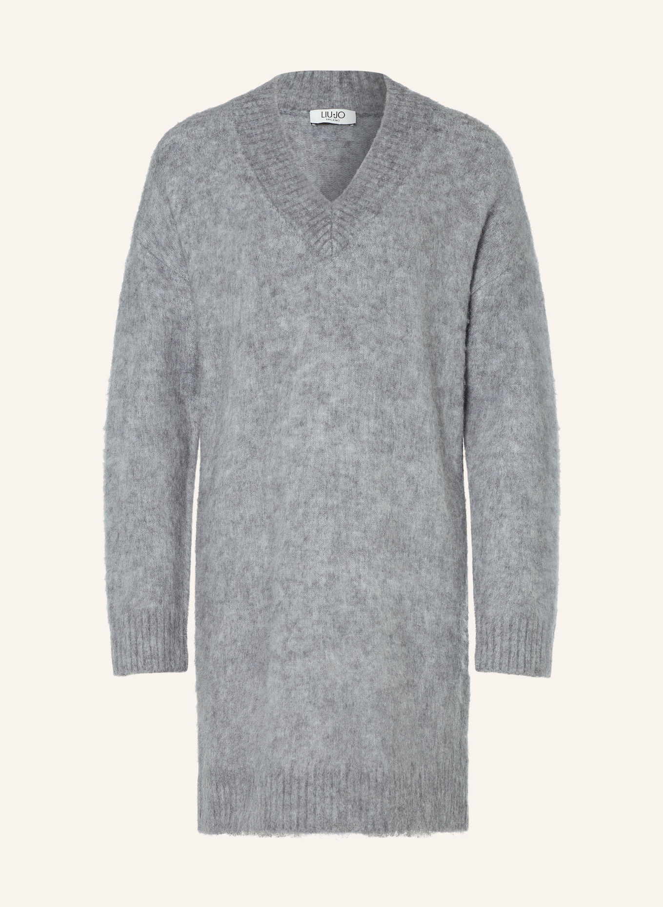 LIU JO Strickkleid: GRAU