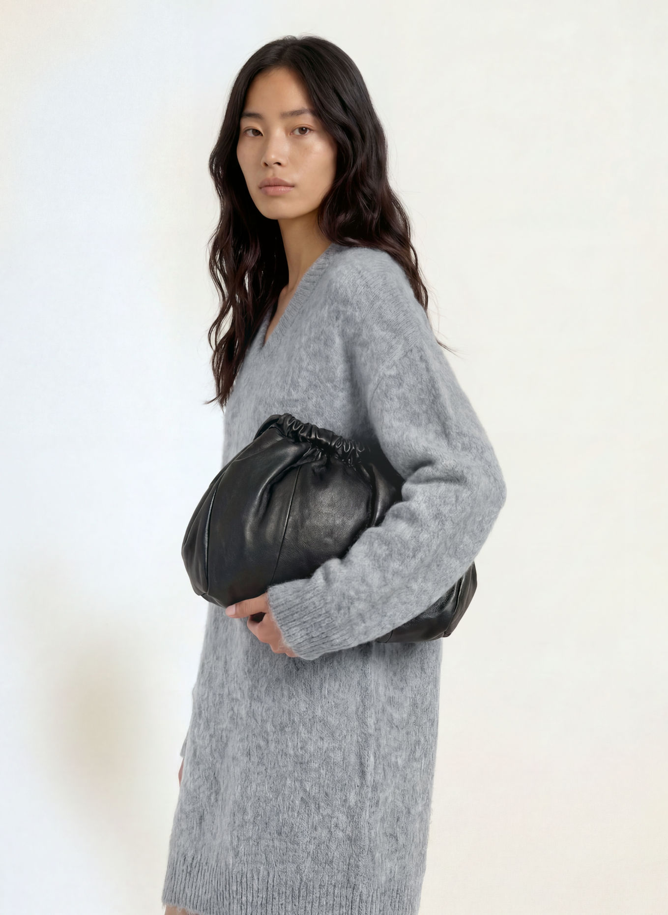 LIU JO Strickkleid: GRAU