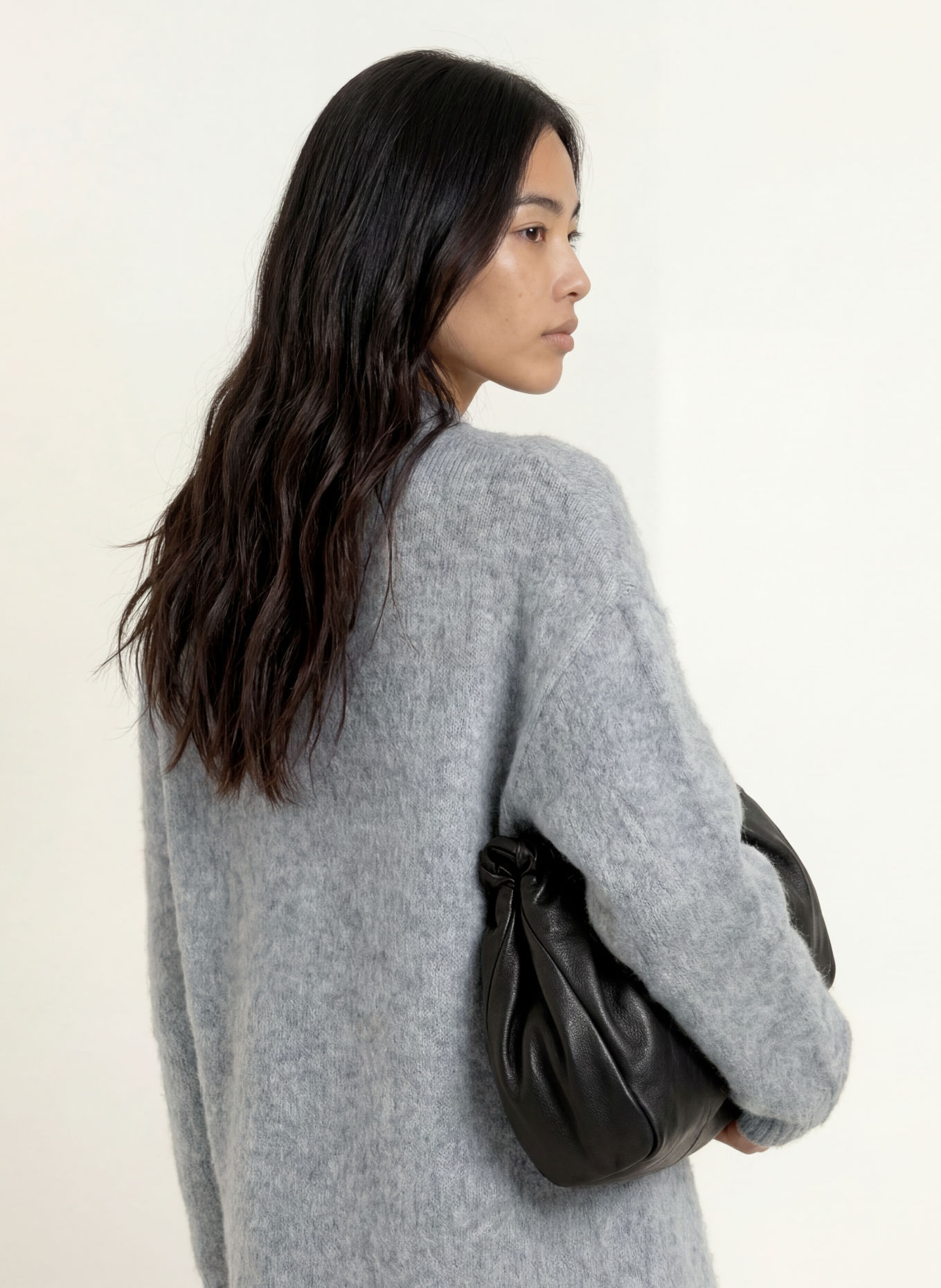 LIU JO Strickkleid: GRAU