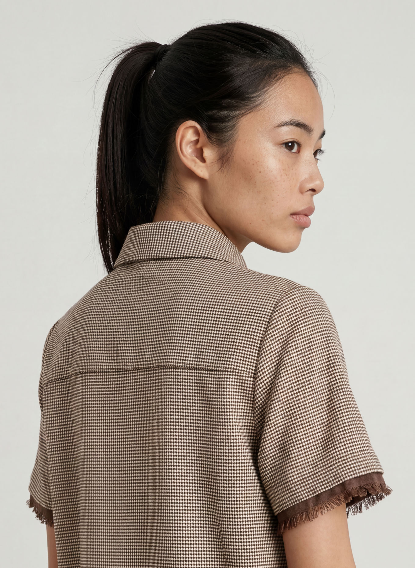 LIU JO Blousejurk: BRUIN / BEIGE
