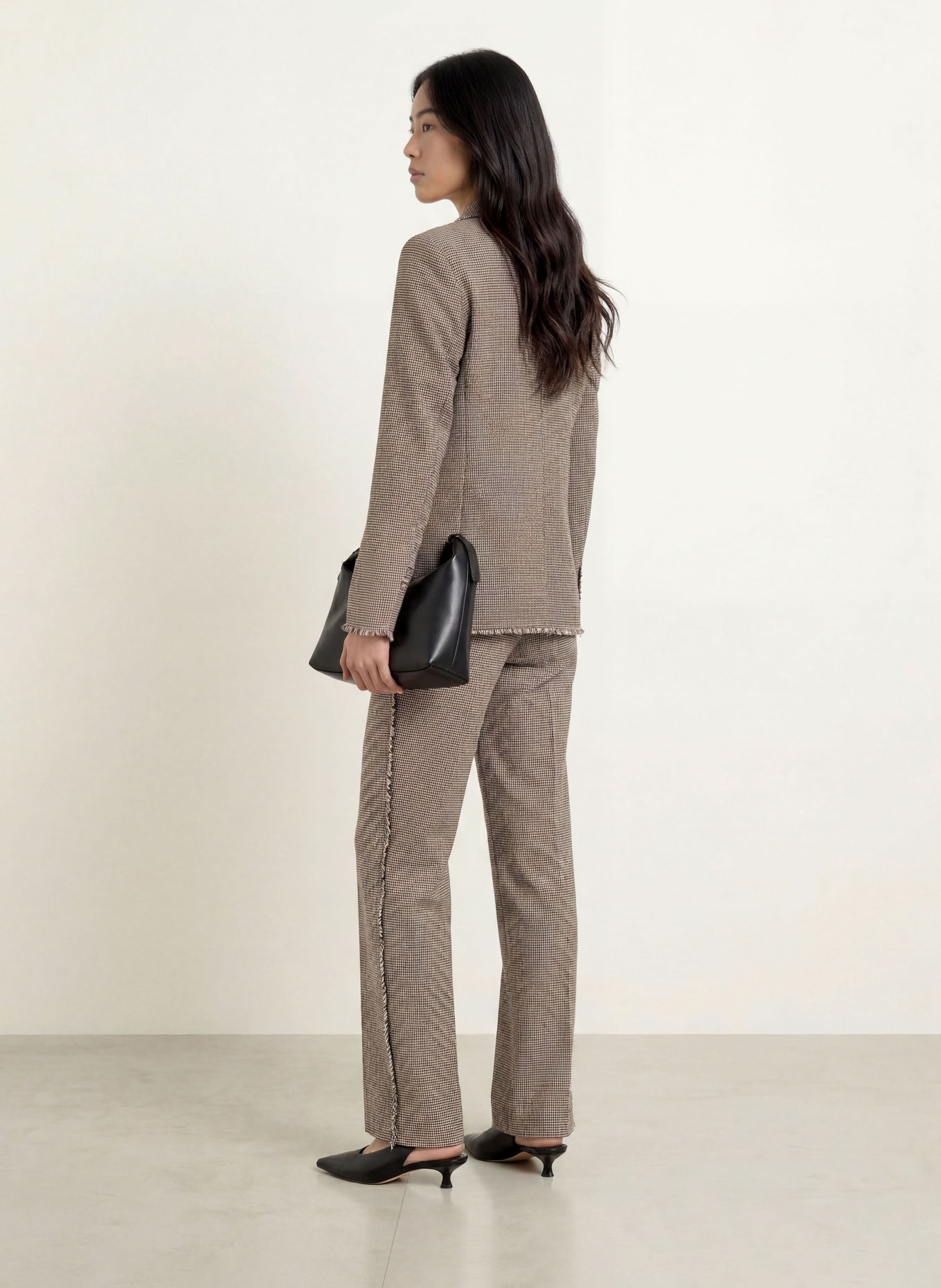 LIU JO Trousers: BEIGE / BROWN / BLUE