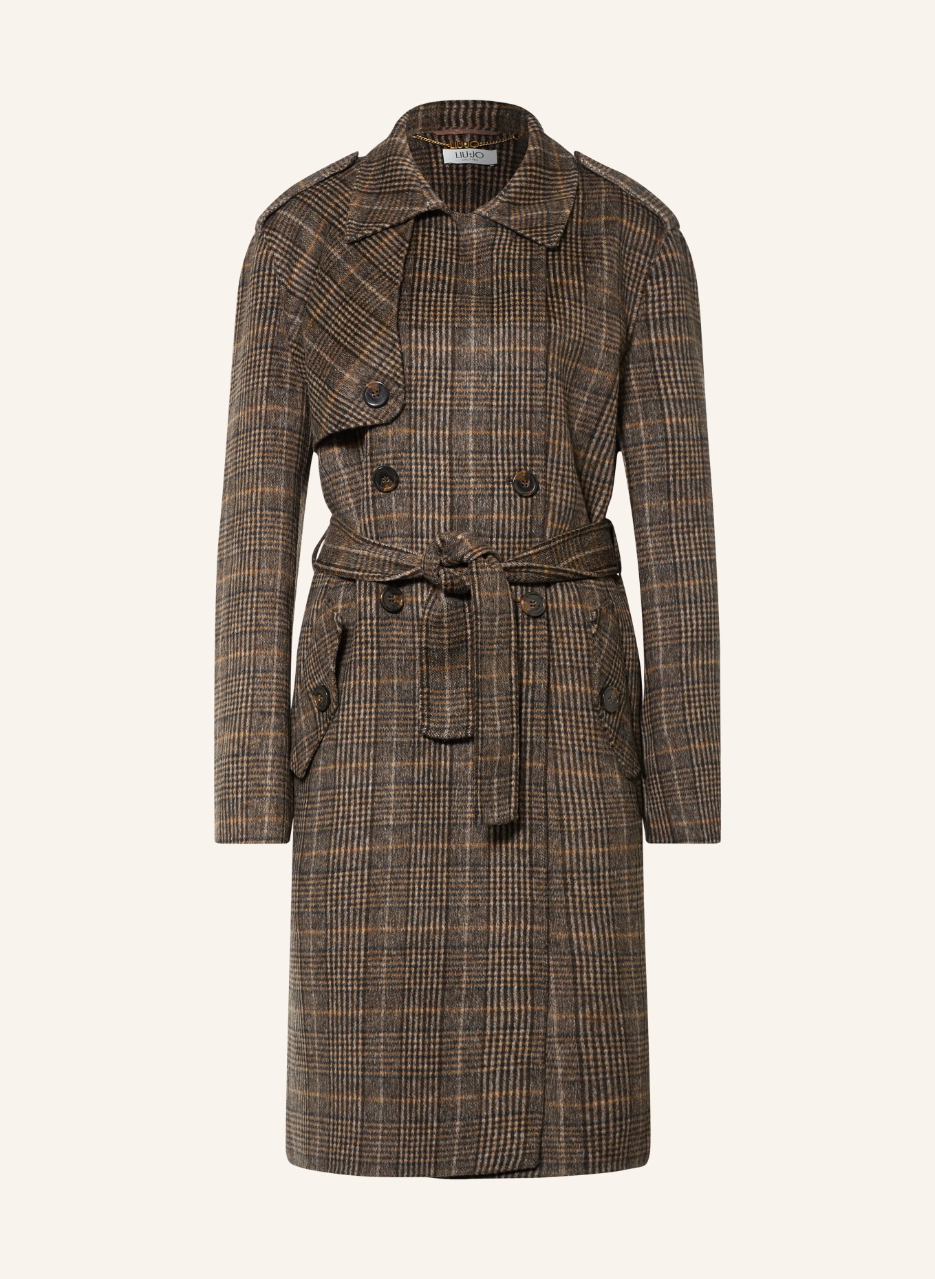 LIU JO Mantel: BRUIN / BEIGE