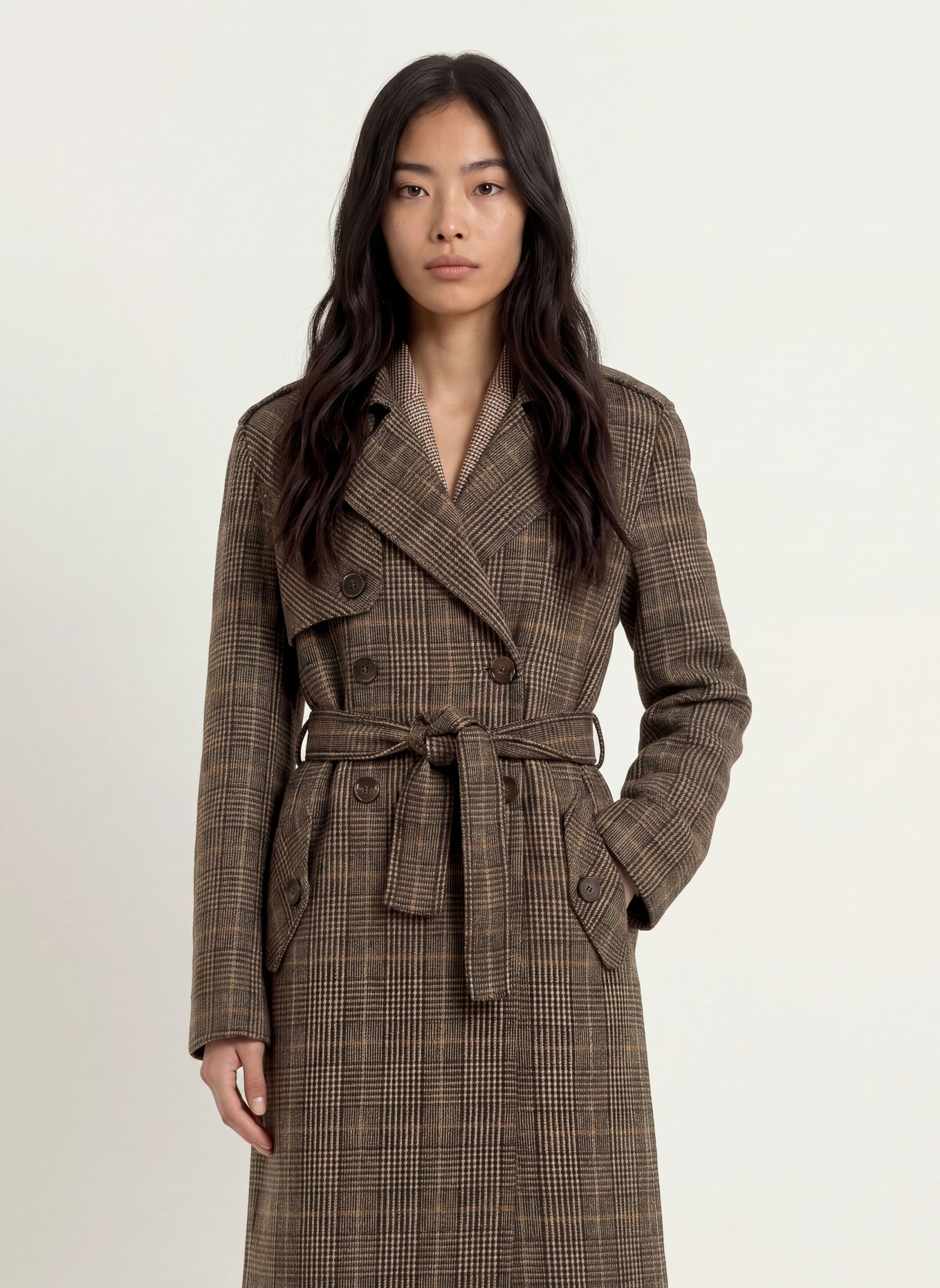 LIU JO Mantel: BRUIN / BEIGE