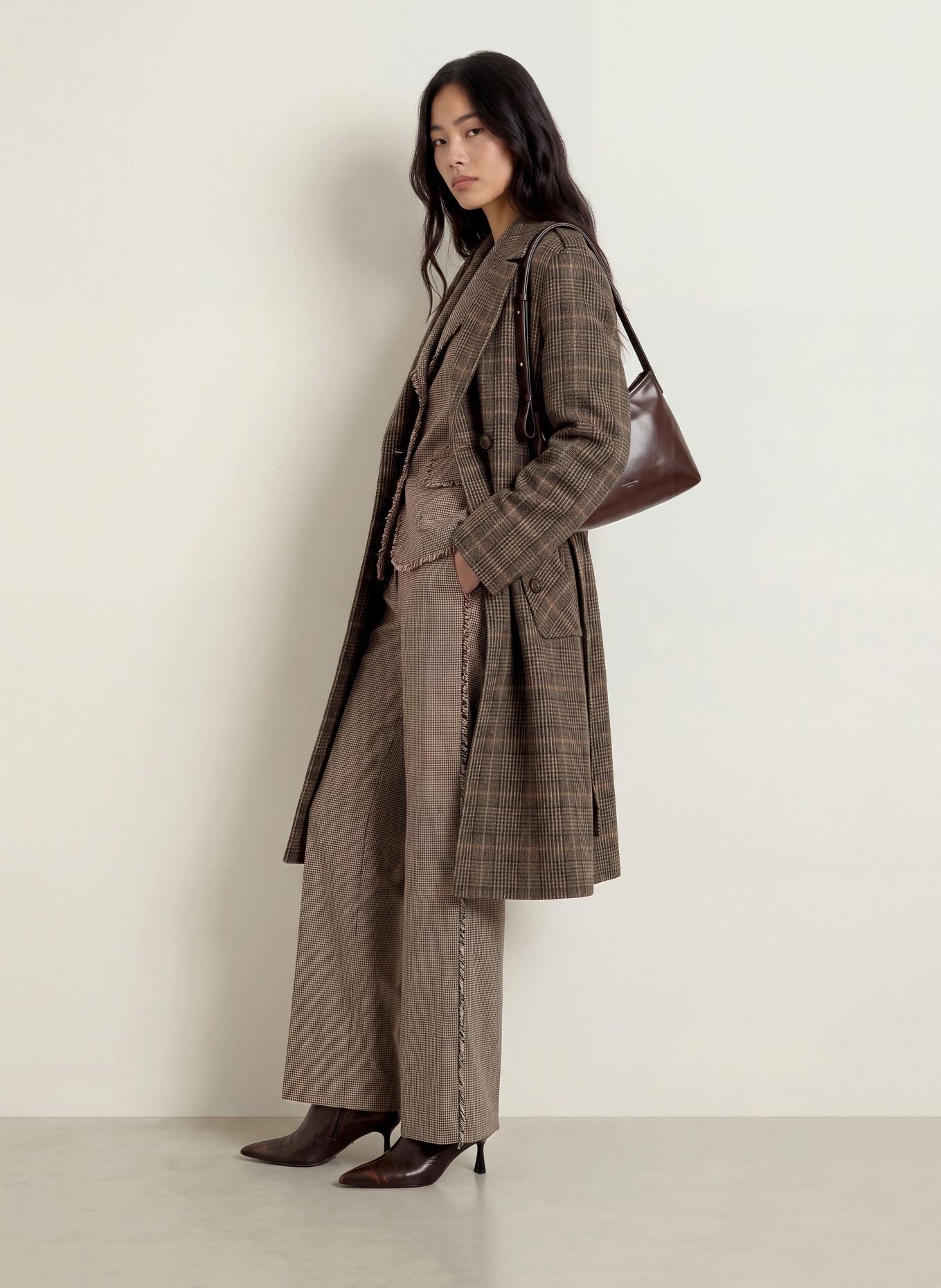 LIU JO Mantel: BRUIN / BEIGE