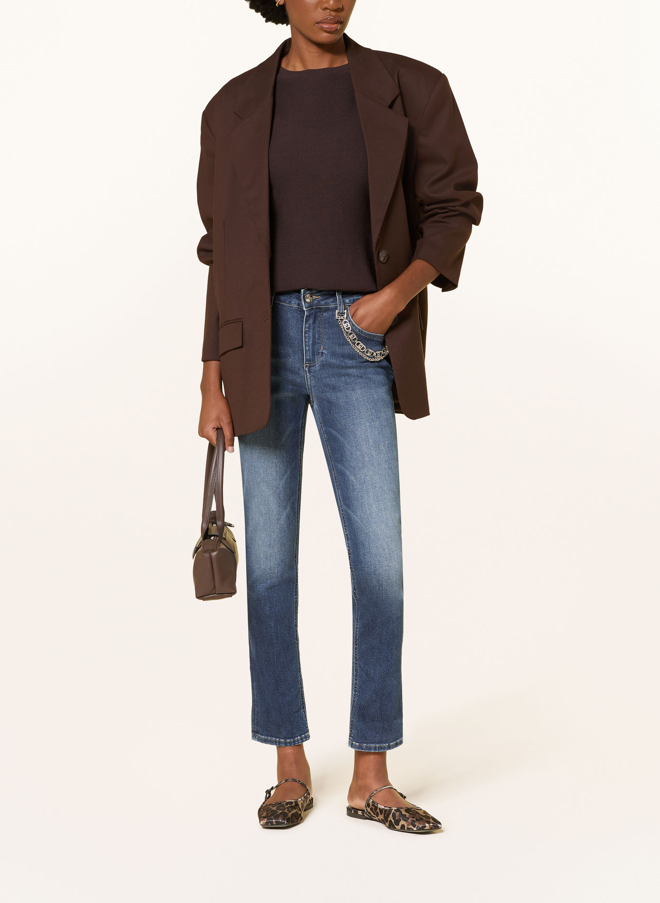 LIU JO Skinny jeans: 79078 Den.Blue dk.twist wa