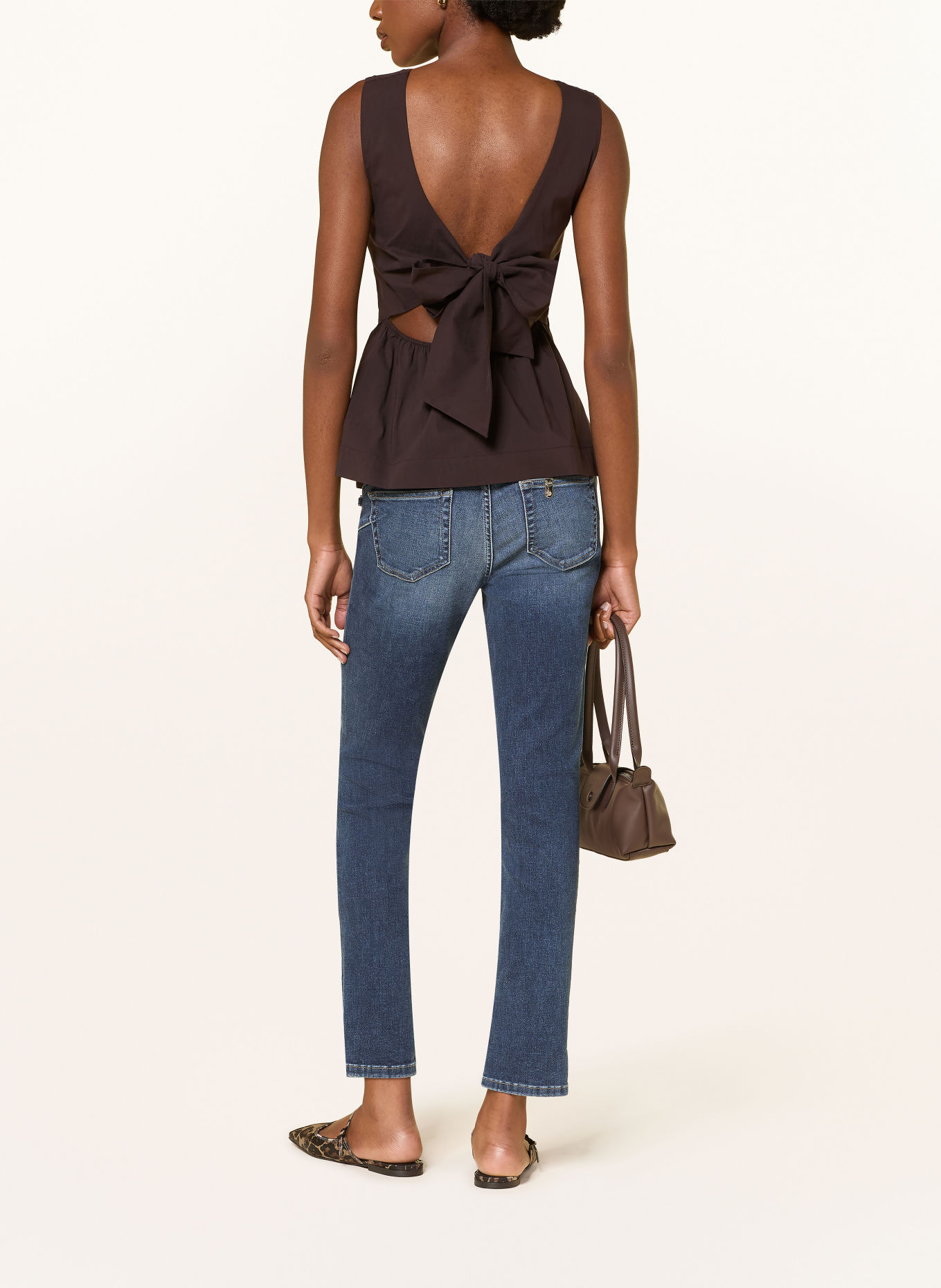 LIU JO Skinny jeans: 79078 Den.Blue dk.twist wa