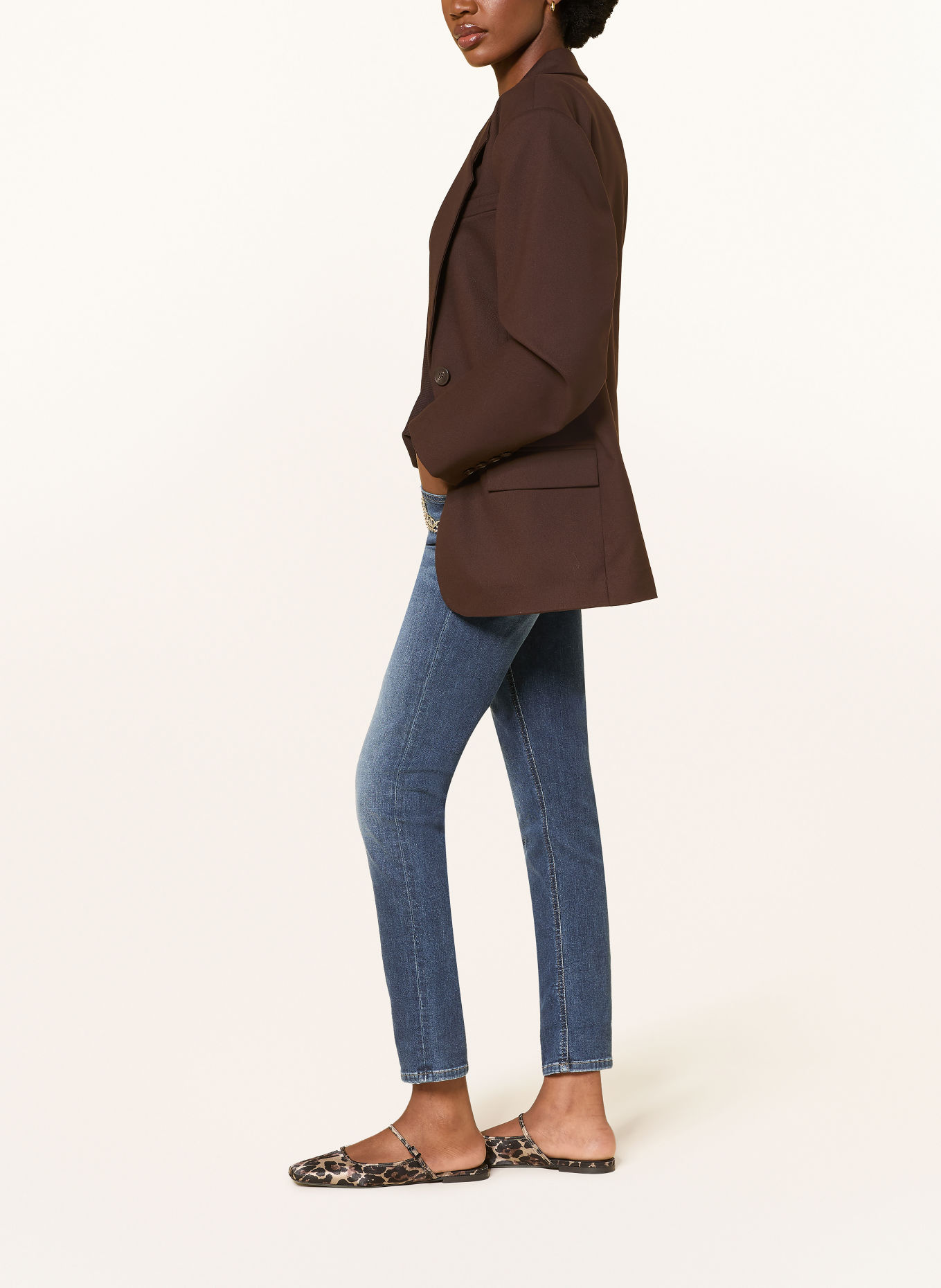 LIU JO Skinny jeans: 79078 Den.Blue dk.twist wa
