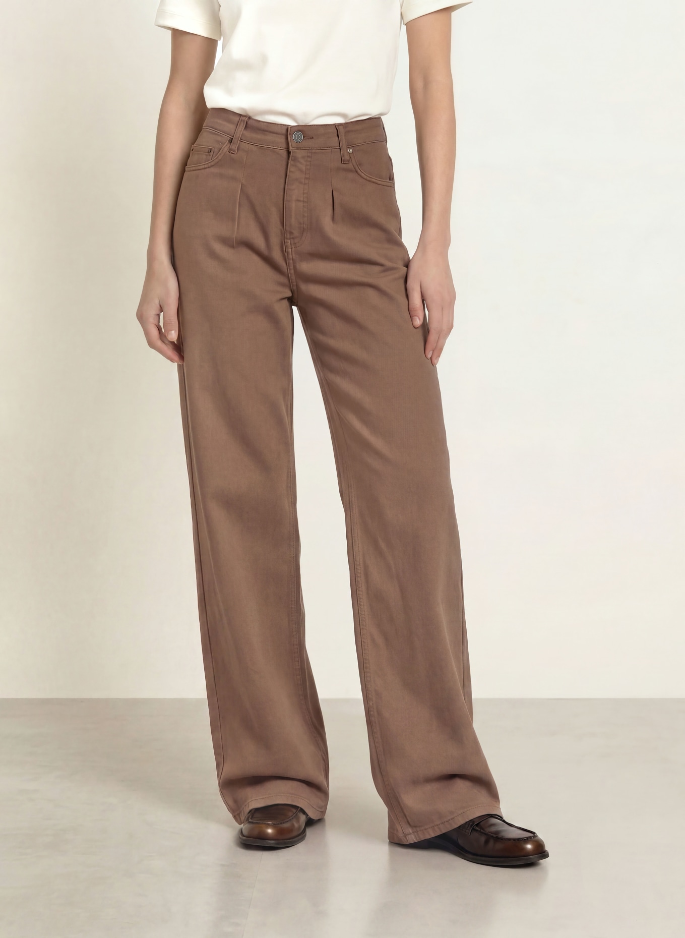 InWear Wide Leg Jeans GLADYSIW: 181307 Coffee Quartz