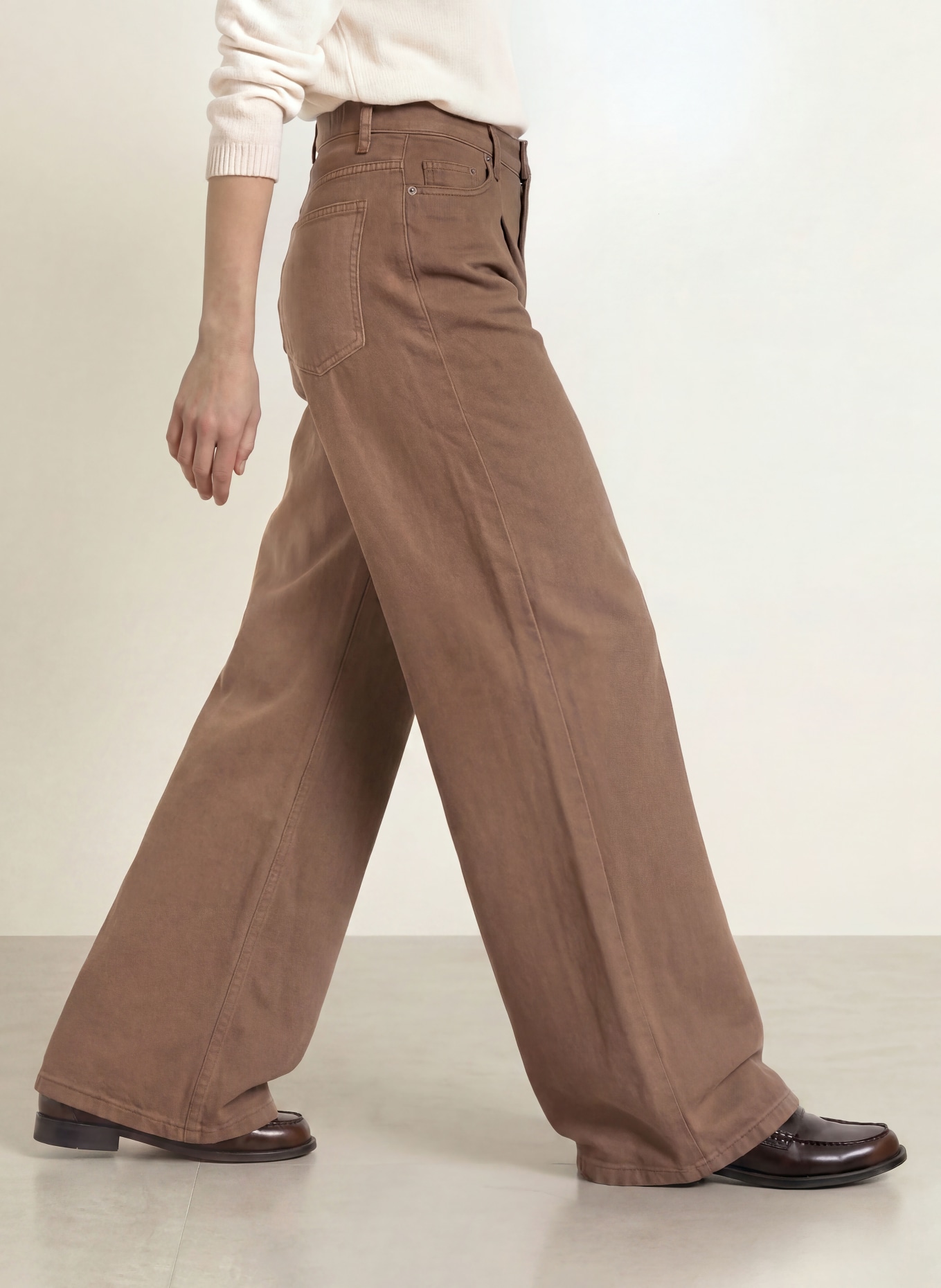 InWear Wide Leg Jeans GLADYSIW: 181307 Coffee Quartz
