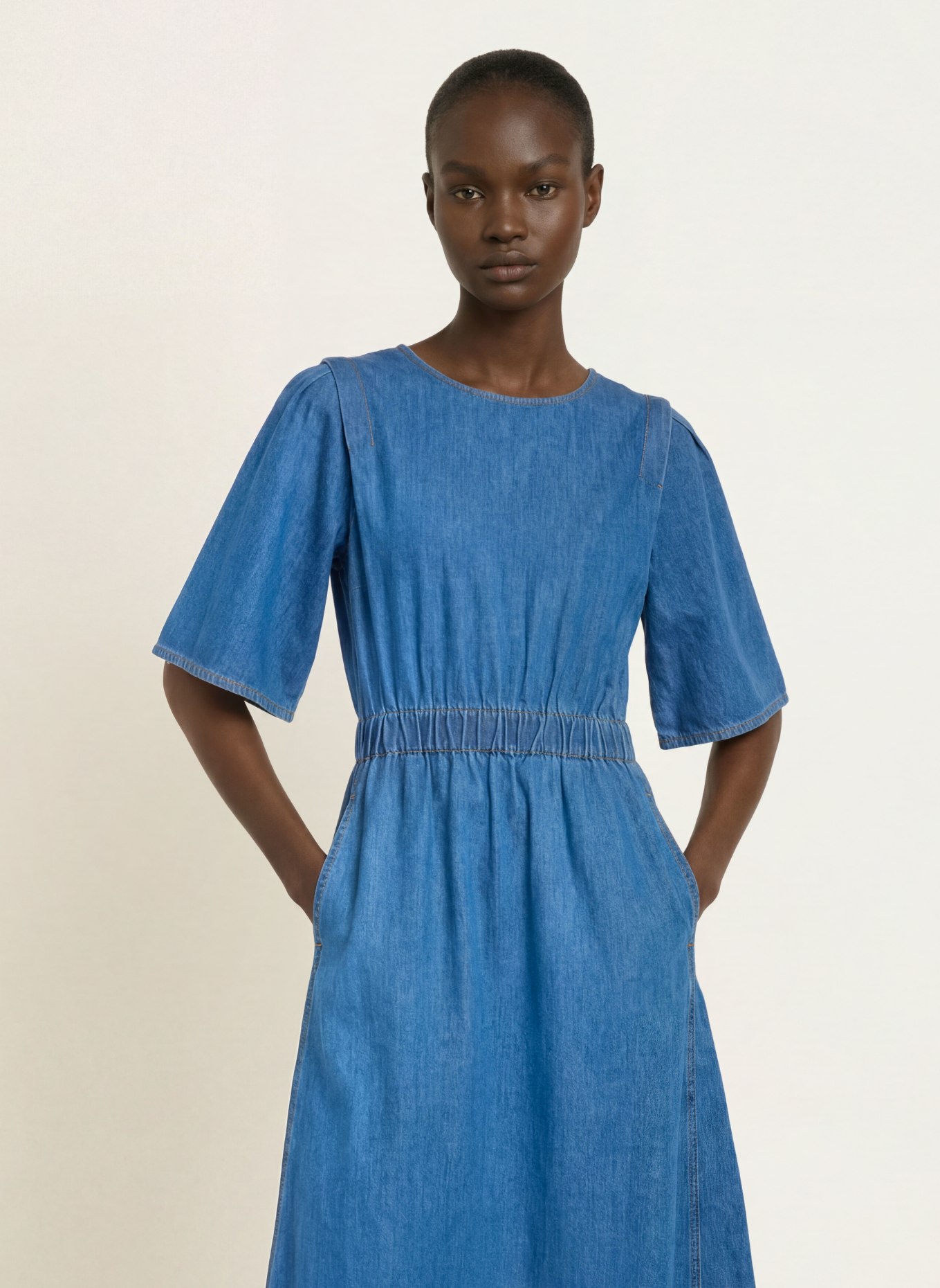 InWear Spijkerjurk GLENNIW: BLAUW