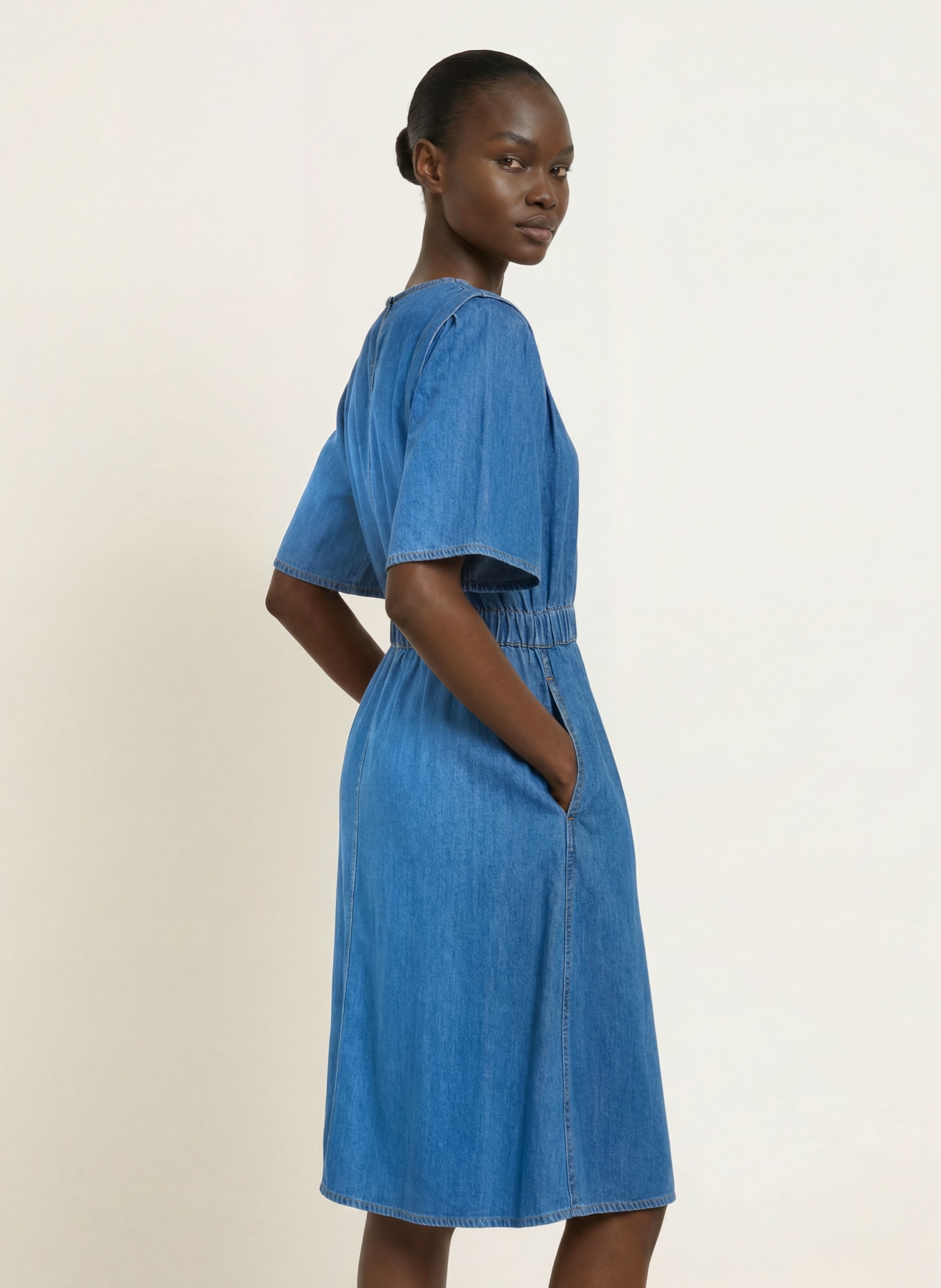 InWear Spijkerjurk GLENNIW: BLAUW