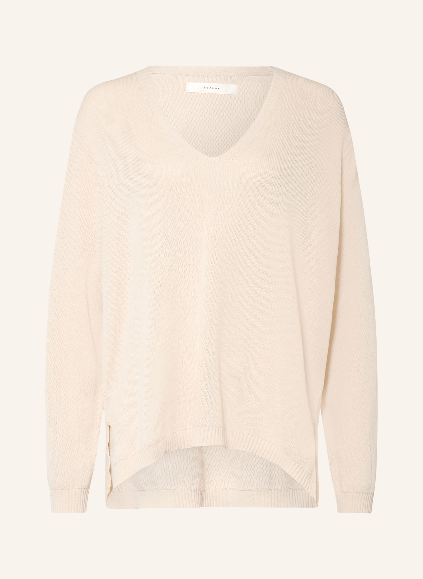 InWear Pull DEVAIW en lin: ÉCRU