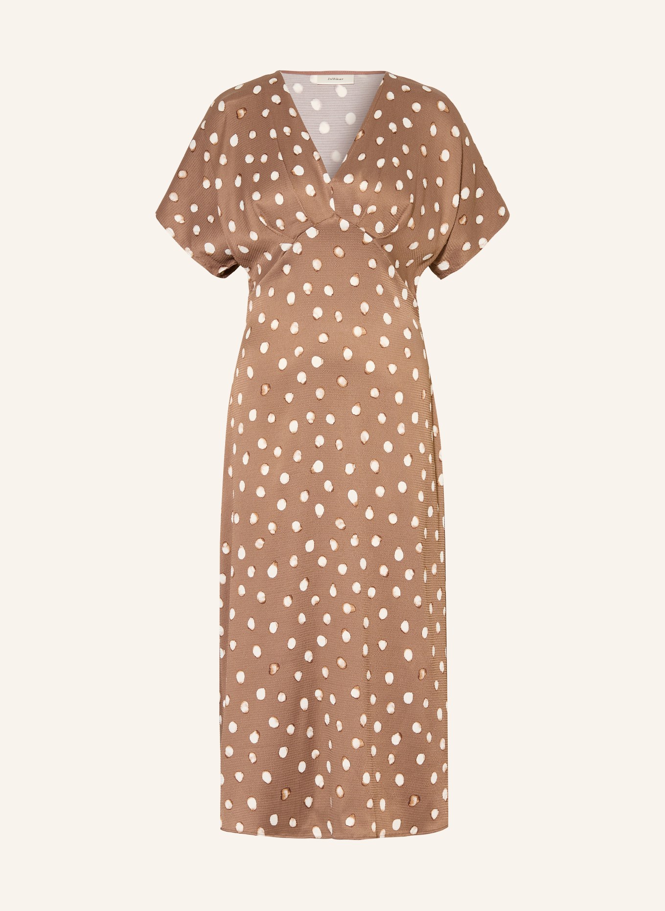 InWear Robe HENRIIW: TAUPE / MARRON / CRÈME