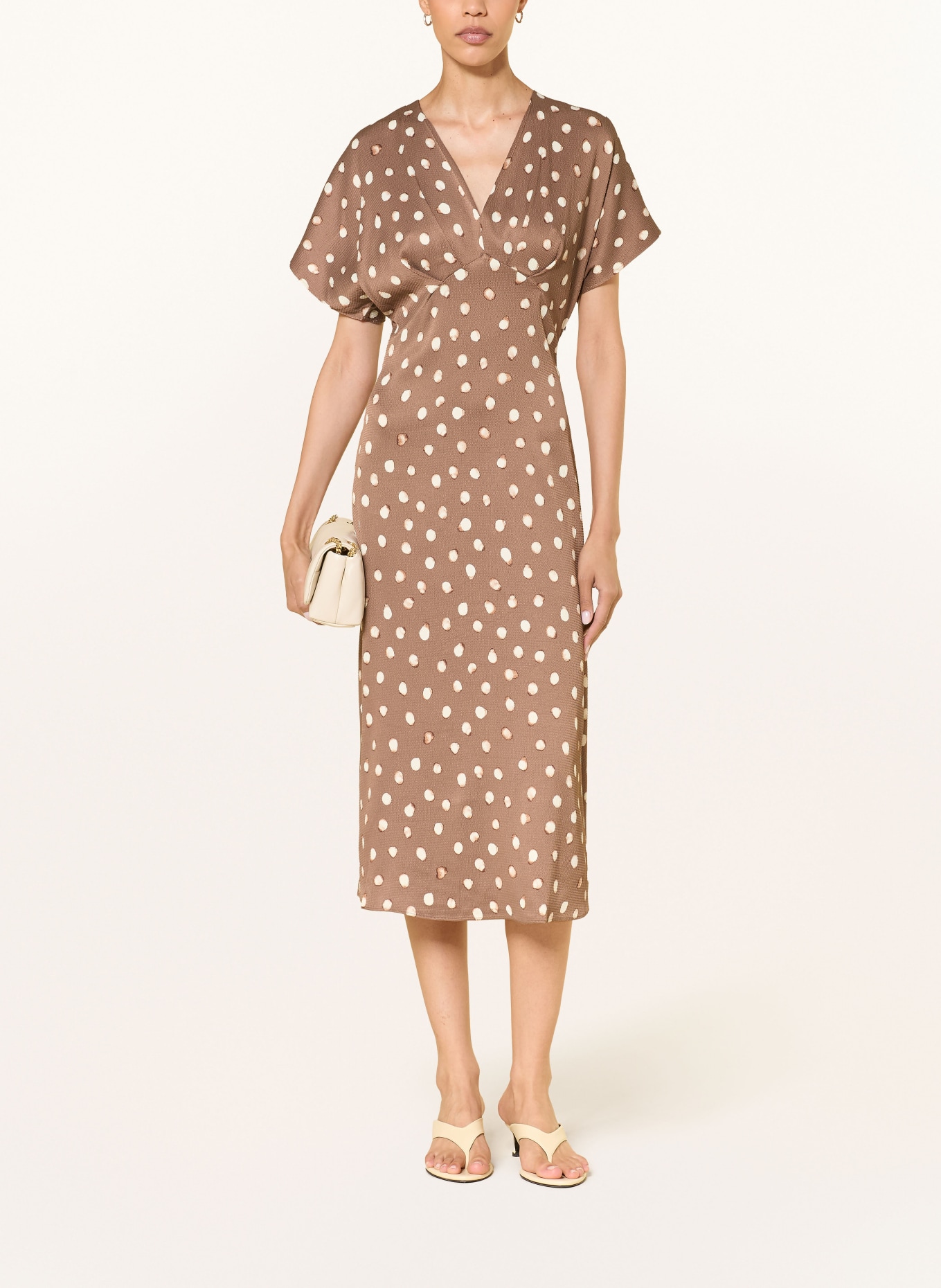 InWear Robe HENRIIW: TAUPE / MARRON / CRÈME