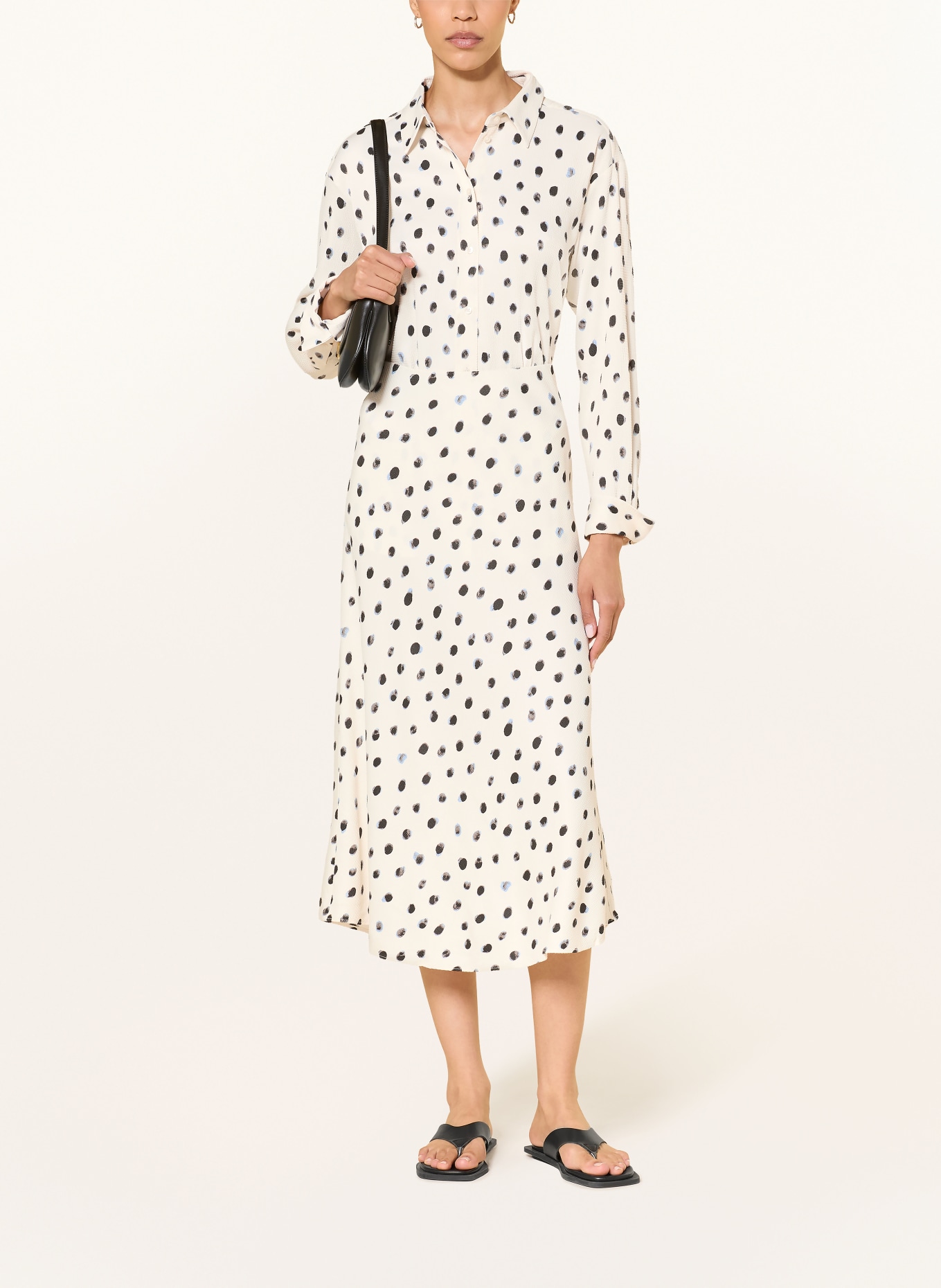 InWear Jupe HENRIIW: CRÈME / BLEU CLAIR / NOIR