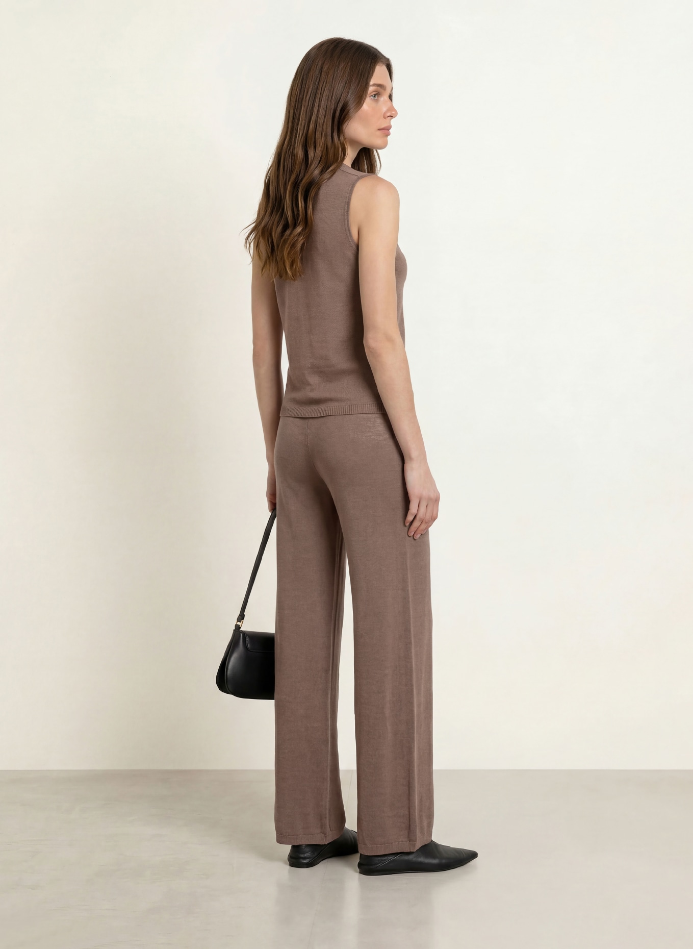 InWear DEVAIW Knit Pants: BROWN