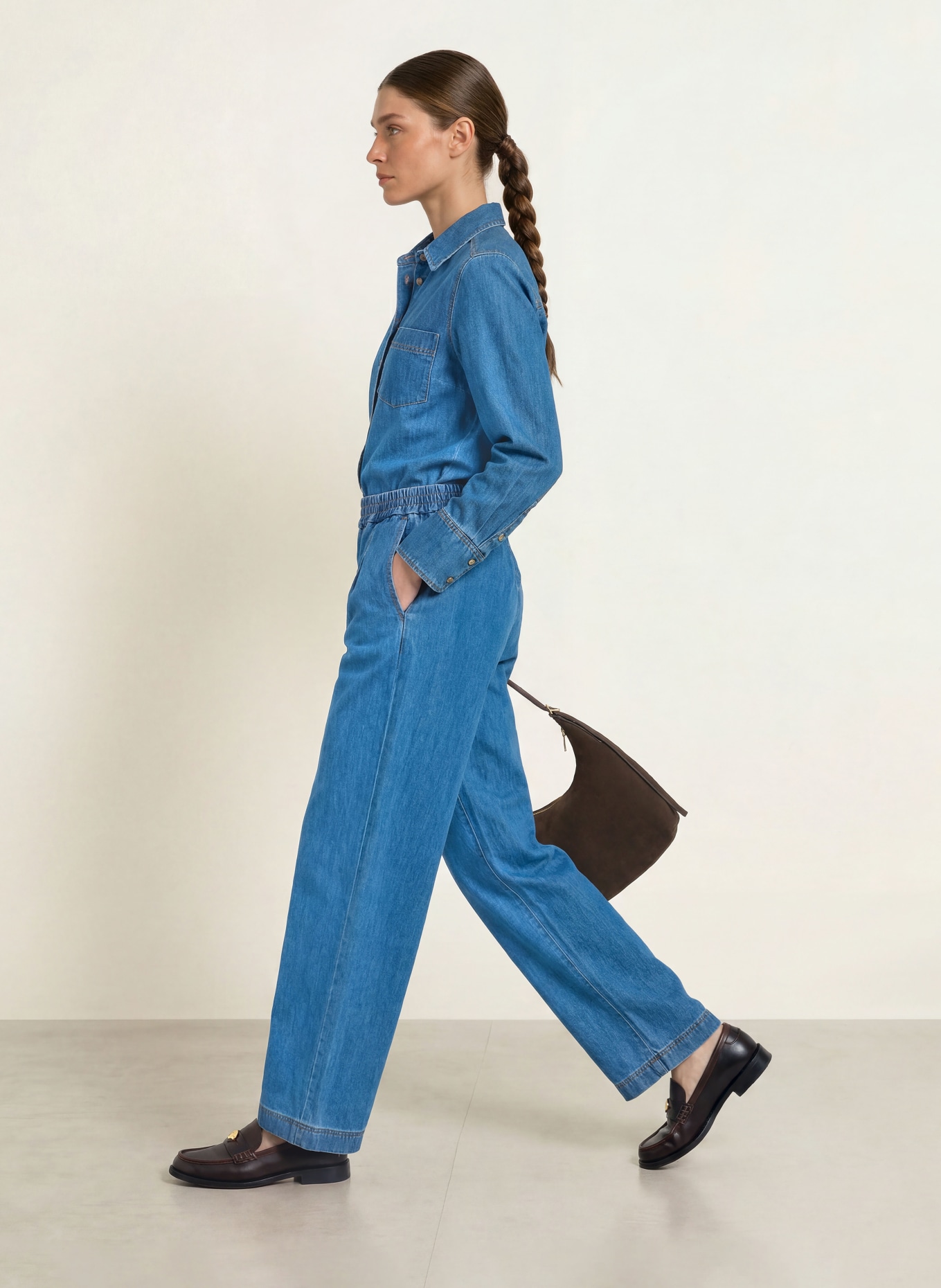 InWear Wide Leg Jeans GLENNIW: 174021 Faded Blue