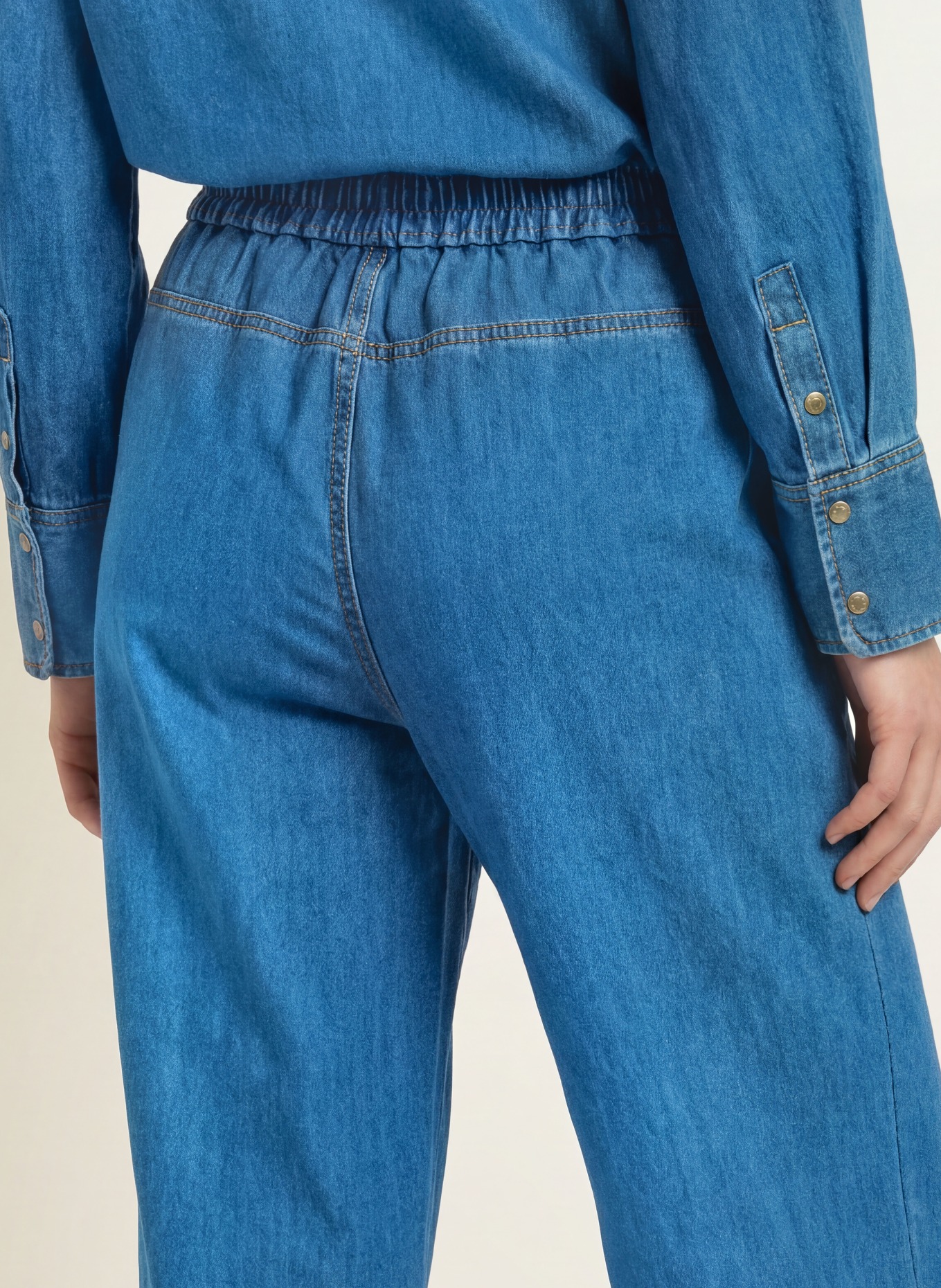 InWear Wide Leg Jeans GLENNIW: 174021 Faded Blue