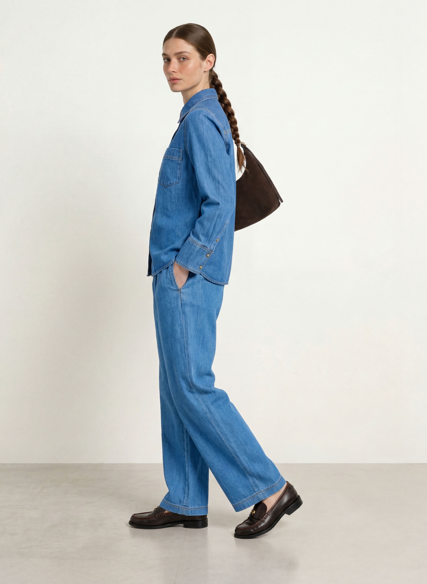 InWear Jeansbluse GLENNIW: BLAU